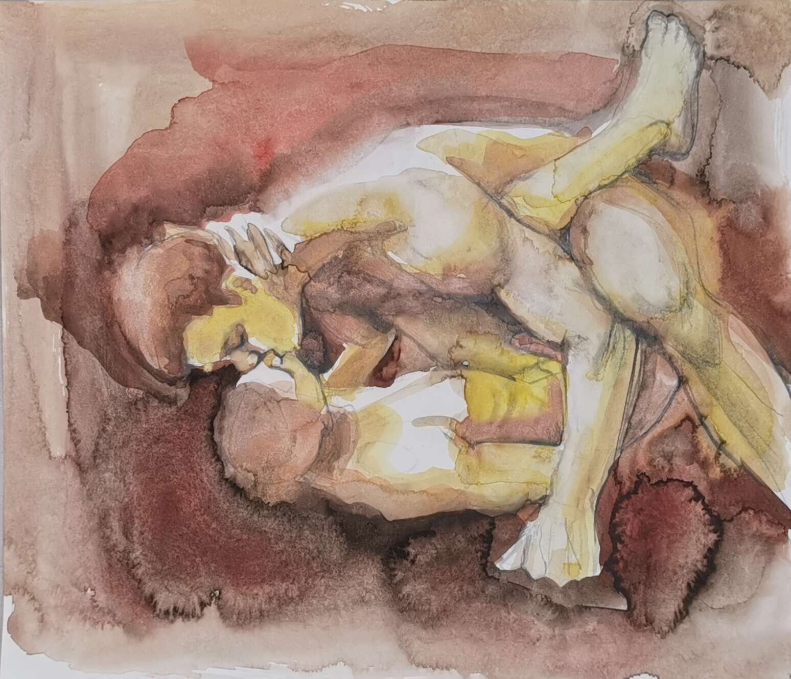 Kissing men - Christian Horras 1