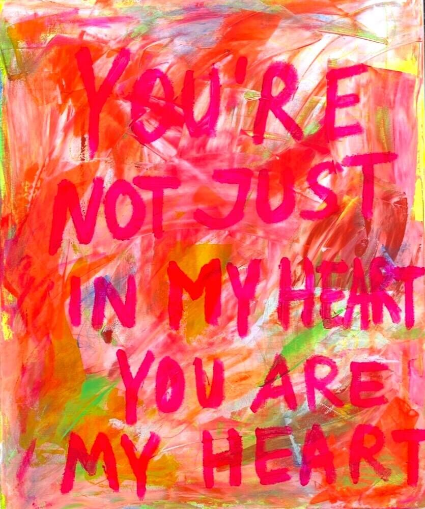 YOU’RE NOT JUST IN MY HEART YOU ARE MY HEART - Sara von Meer 1