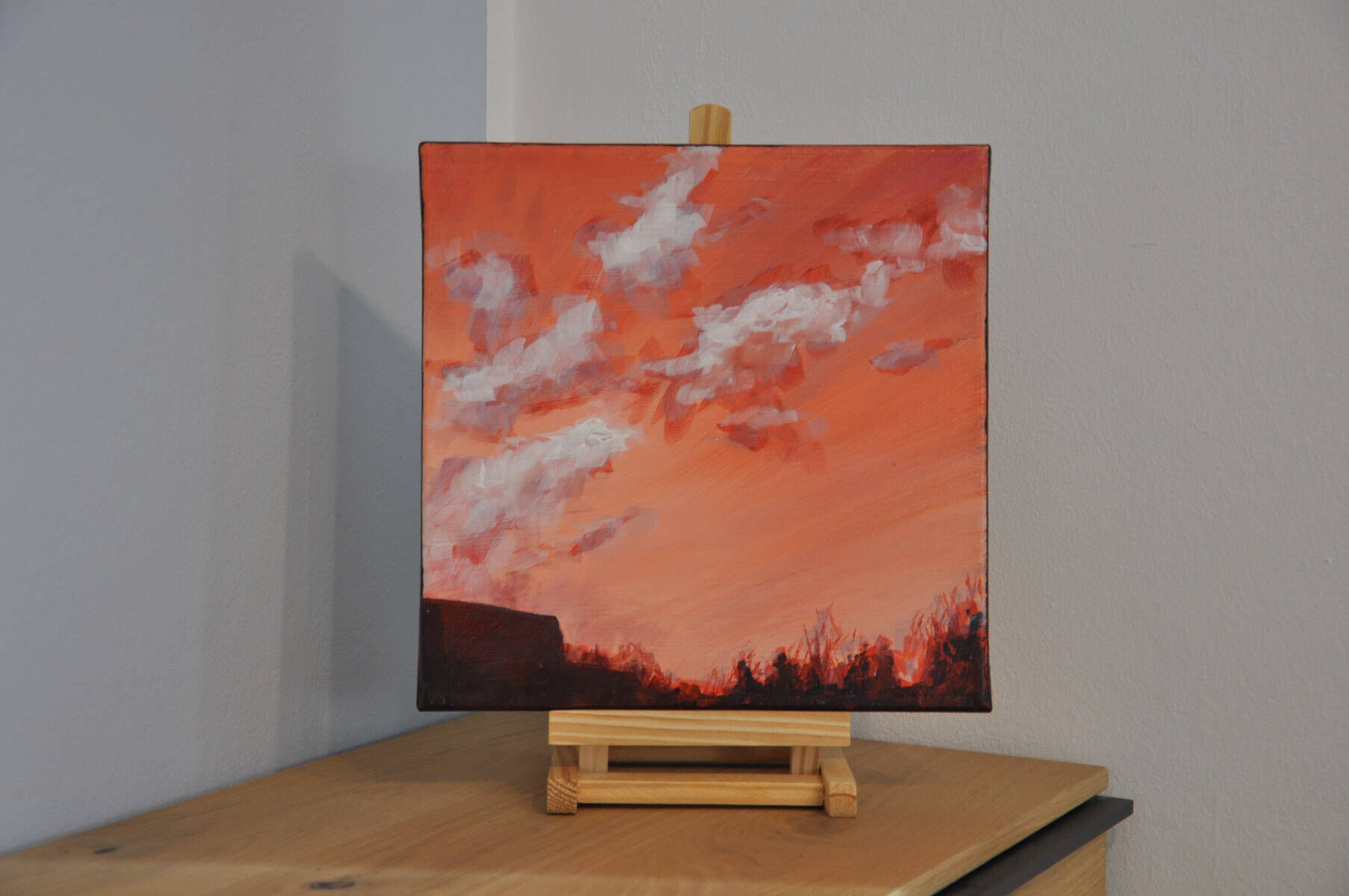 Abendhimmel Leuchtend