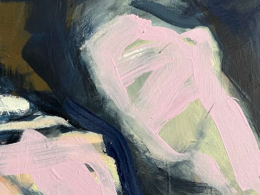 Her Stockings, Her Eyes - after Courbet - Anja Edelmann 6