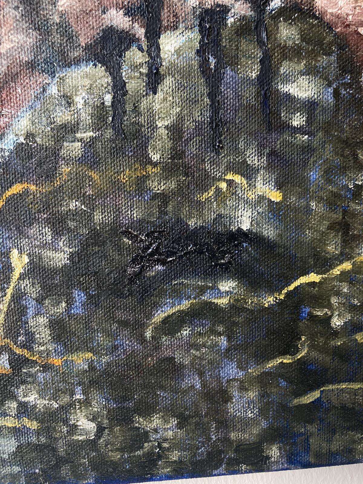 Kuh unter Sternenhimmel - Michaela Jank 1