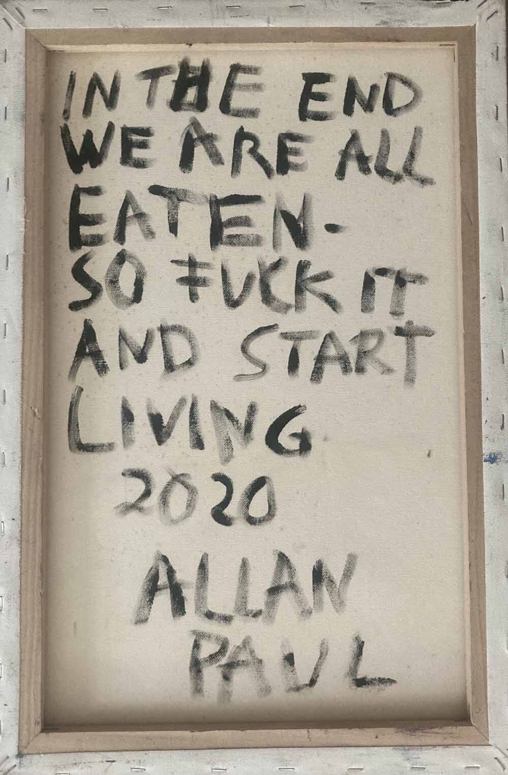 In the end we are all eaten - Allan Paul  1