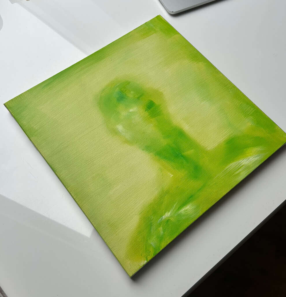 Dissolved Portrait in Green - Leonel Perez 2
