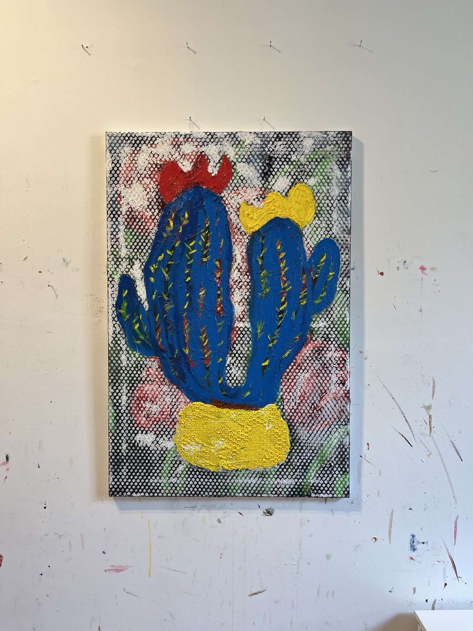 Kaktus in Blüte II - Anna Hopfensberger 4