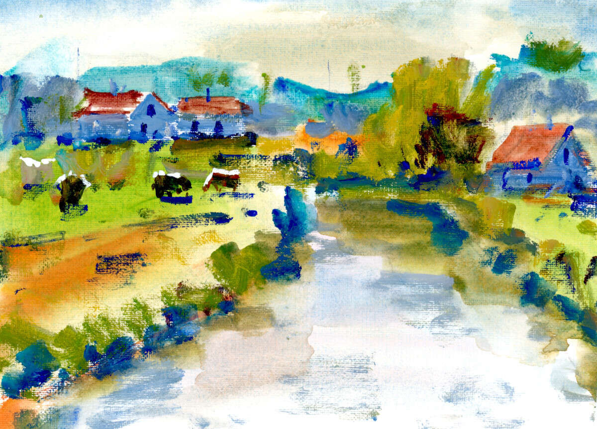 Am Fluss - Genady Arkhipau 1