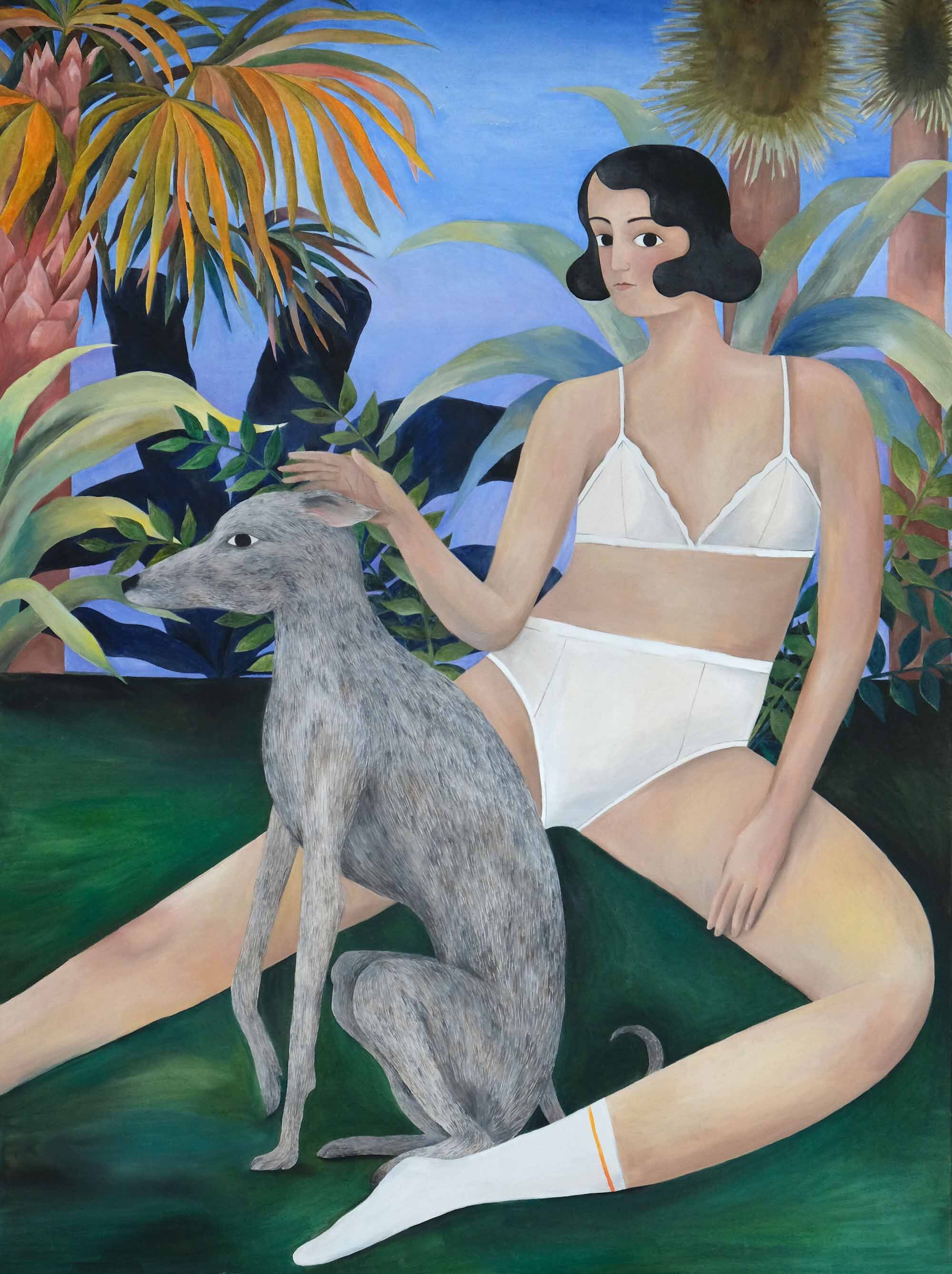 Mädchen mit Hund - Pauline Pete 1