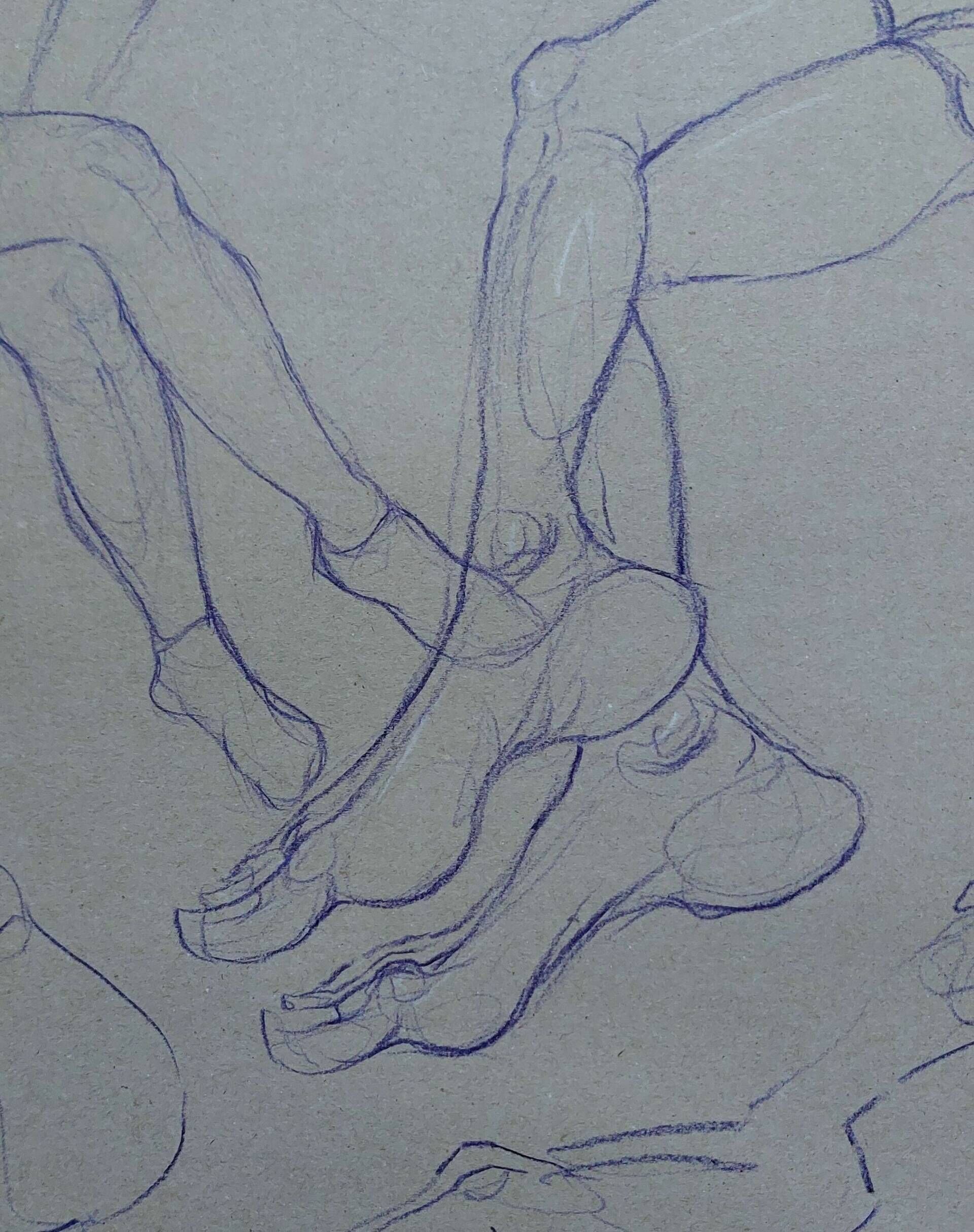 Aktzeichnungen weiblicher Personen - Alexander Straub 3