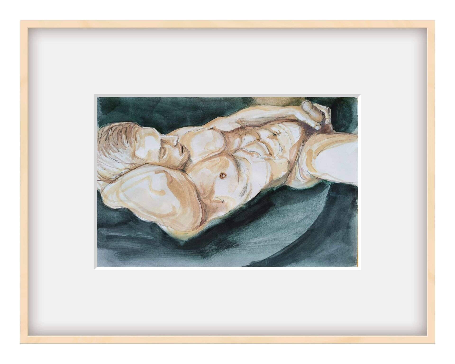 Reclining nude - Christian Horras 2