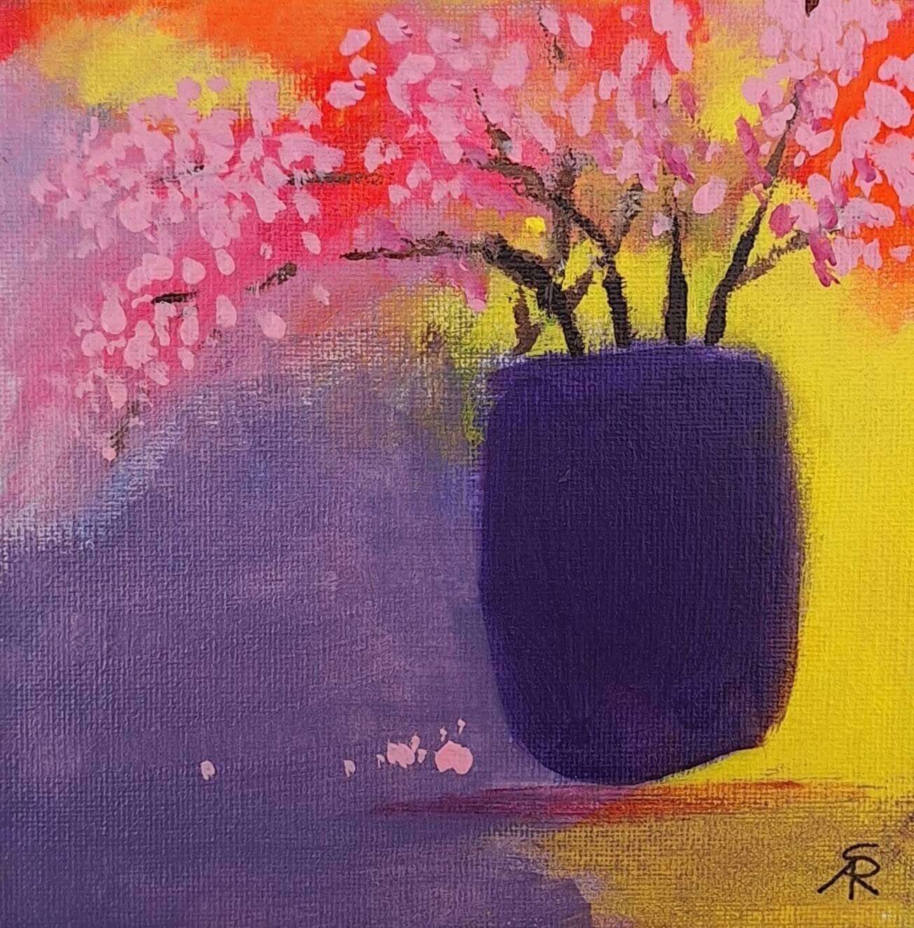 Cherry Blossom Abstract 197 - Sara Wimmers 1