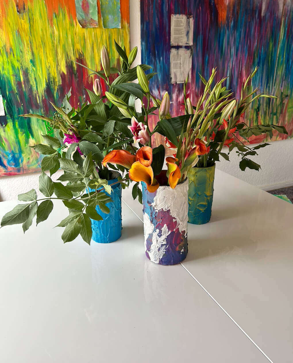 Vase - Blau Magenta (Studie) - Leonel Perez 4