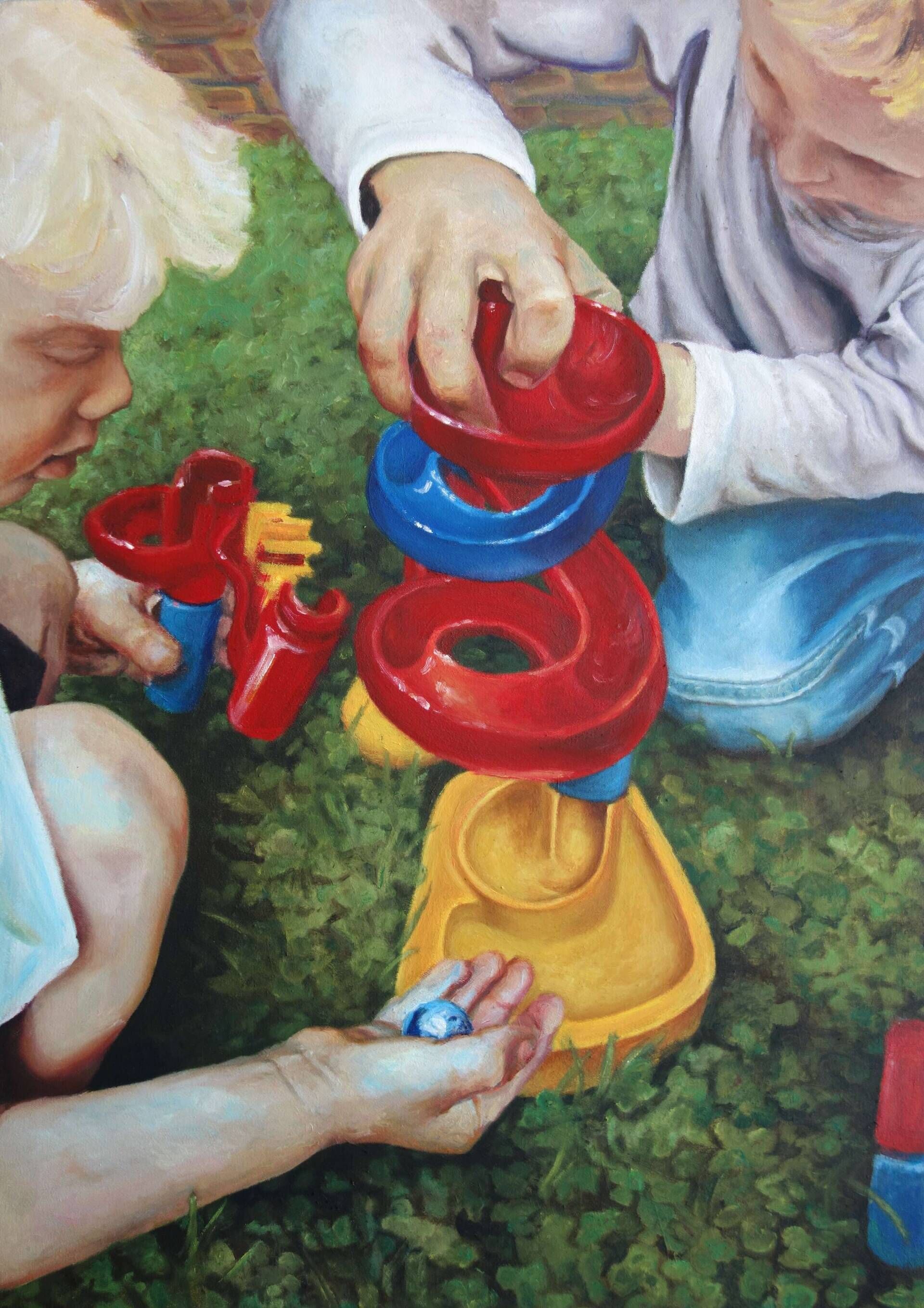 Murmelbahn im Garten - Johanna Bajog 2