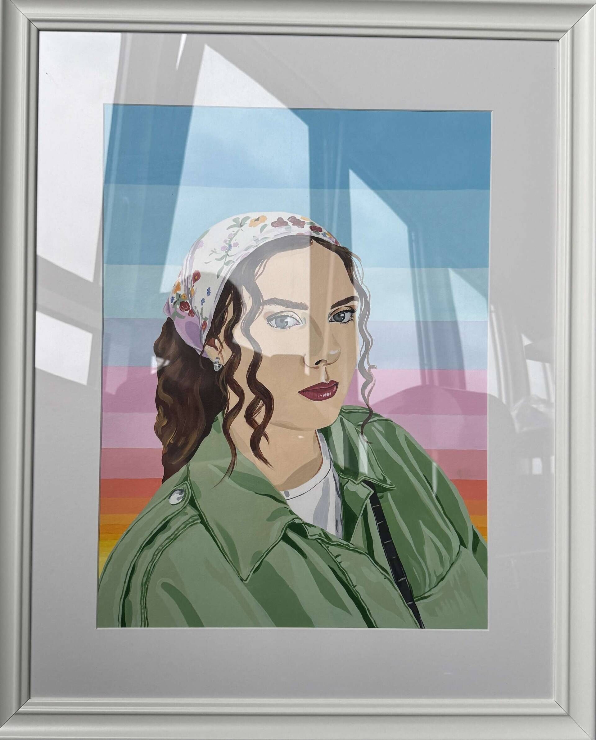 Selbstporträt Julia Acyrl - Julia Oleinicenko 1