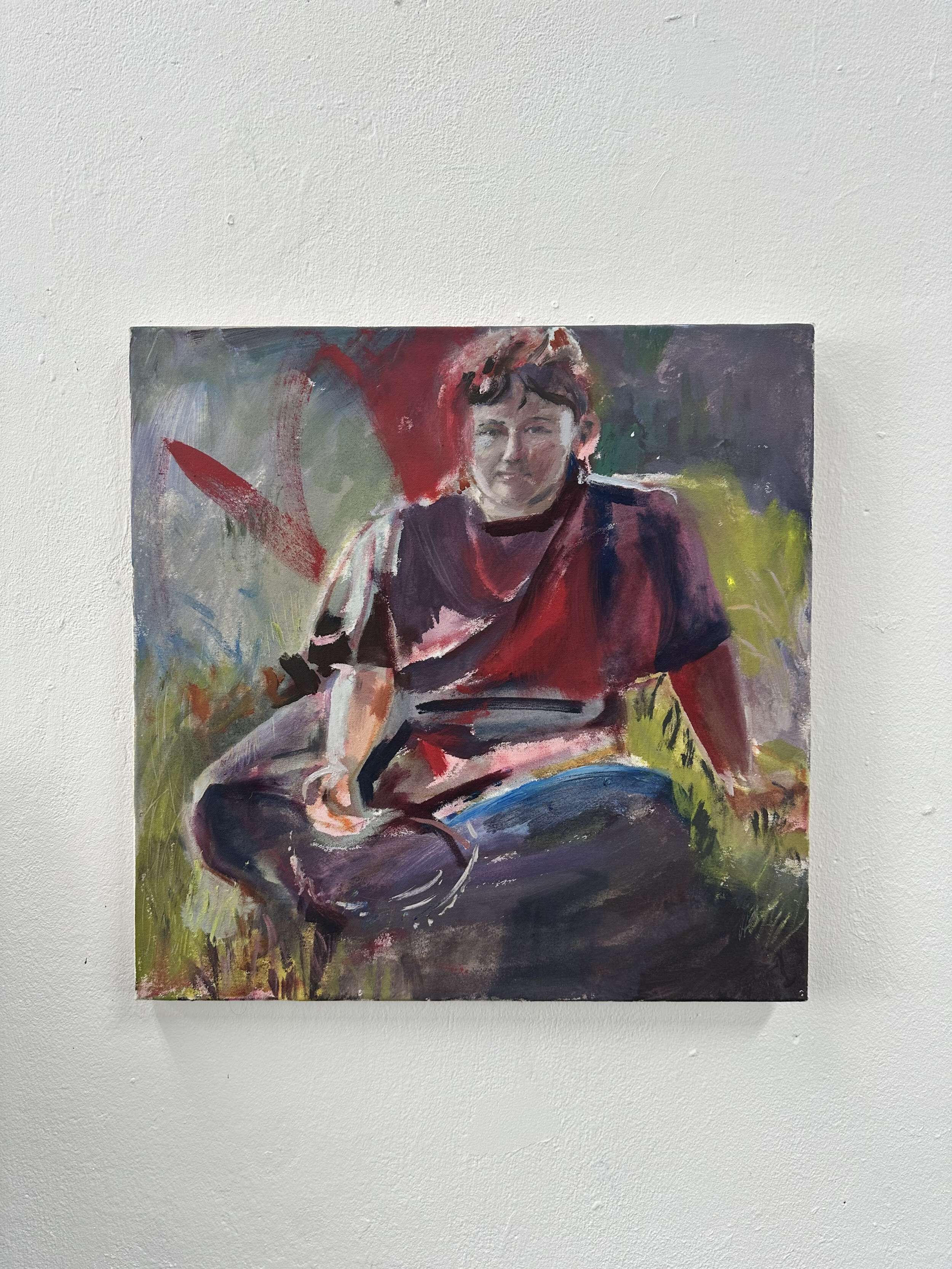 Portrait auf der Wiese  - Melek Özer 4