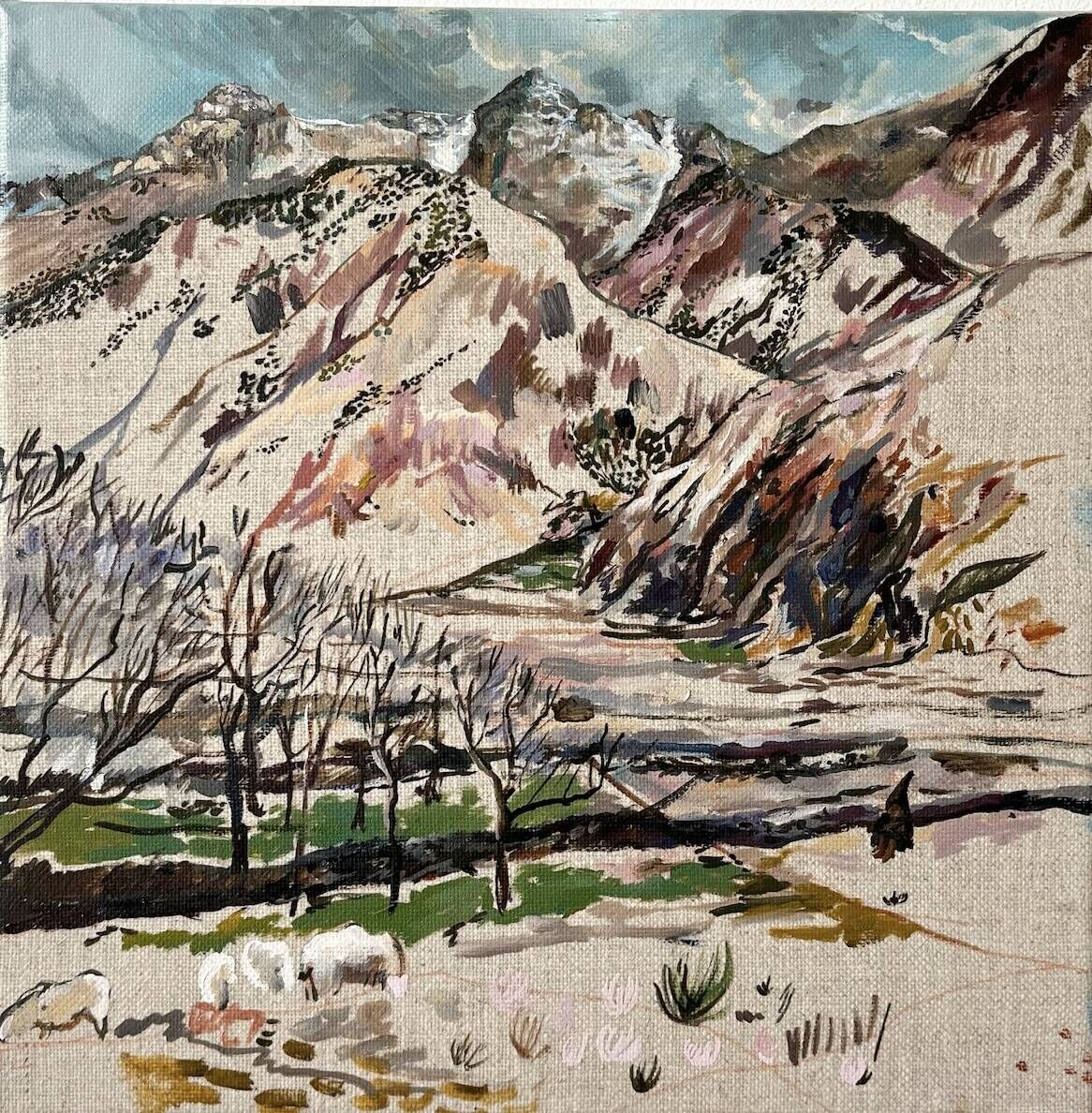 Toubkal II. - Atlas Gebirge Plein Air - Judit Flamich 1