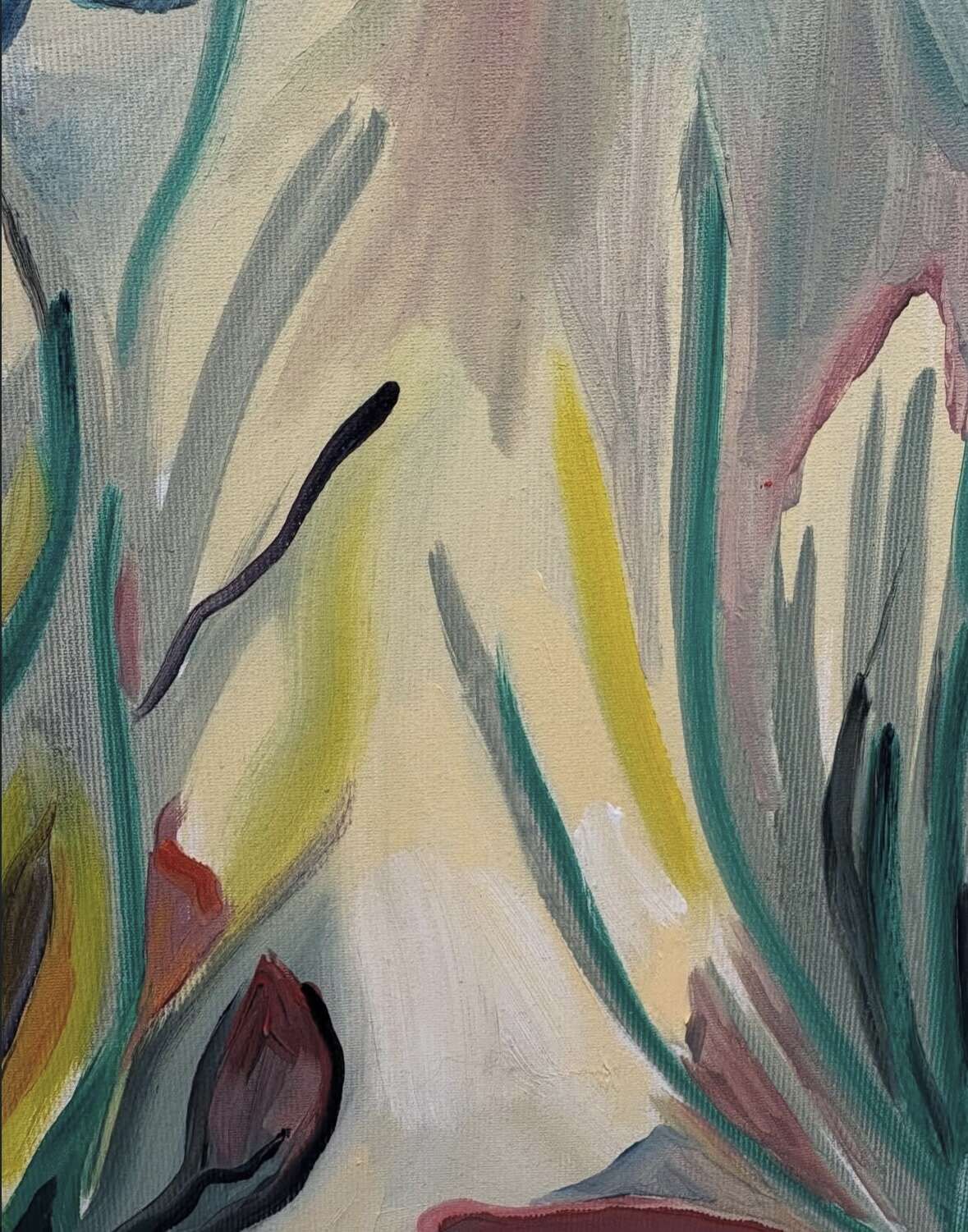 Einpflanzen und Festtreten des Halms - Jonathan Lützen 5