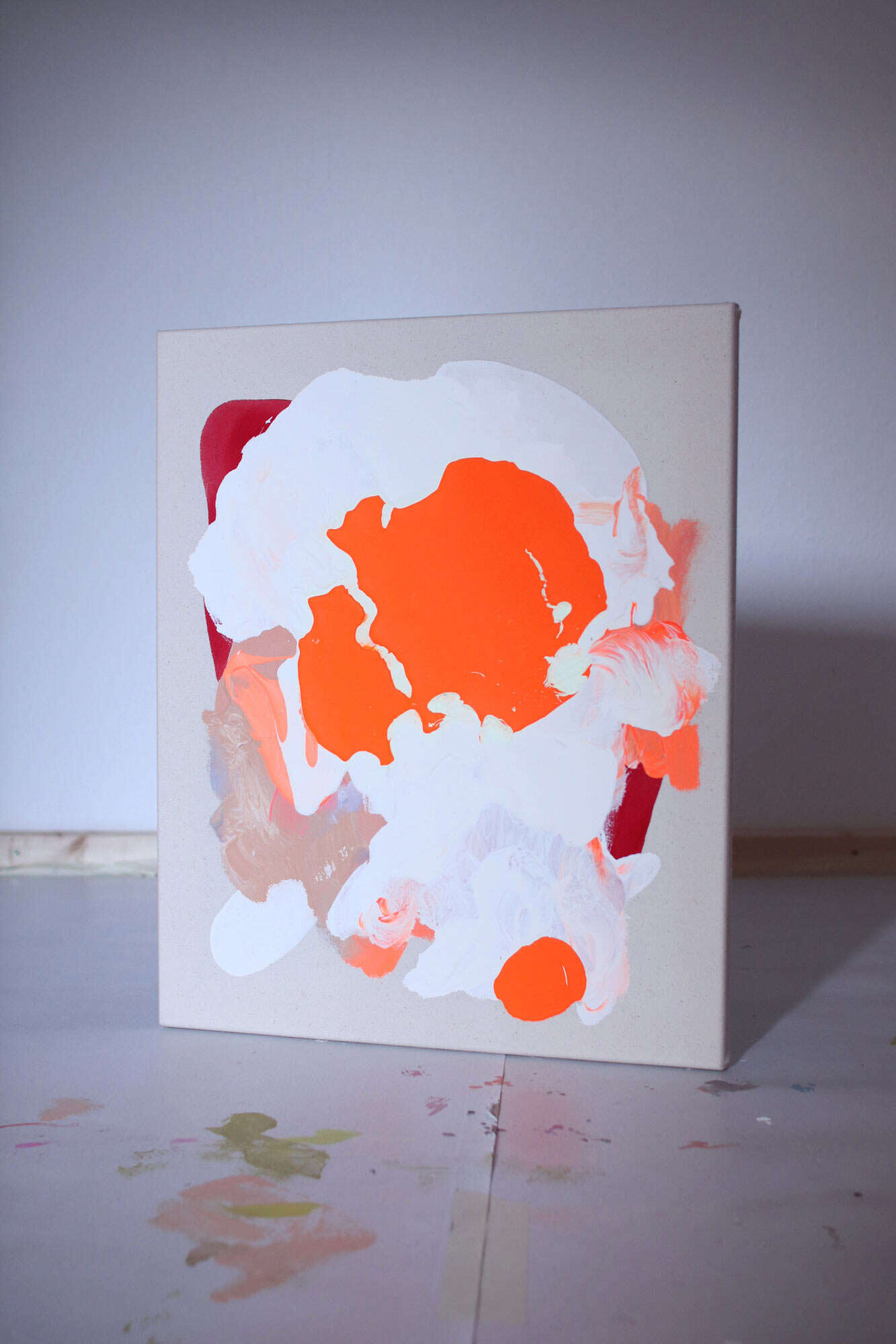 Fließend Orange Weiss - Jana Gruszeninks 2