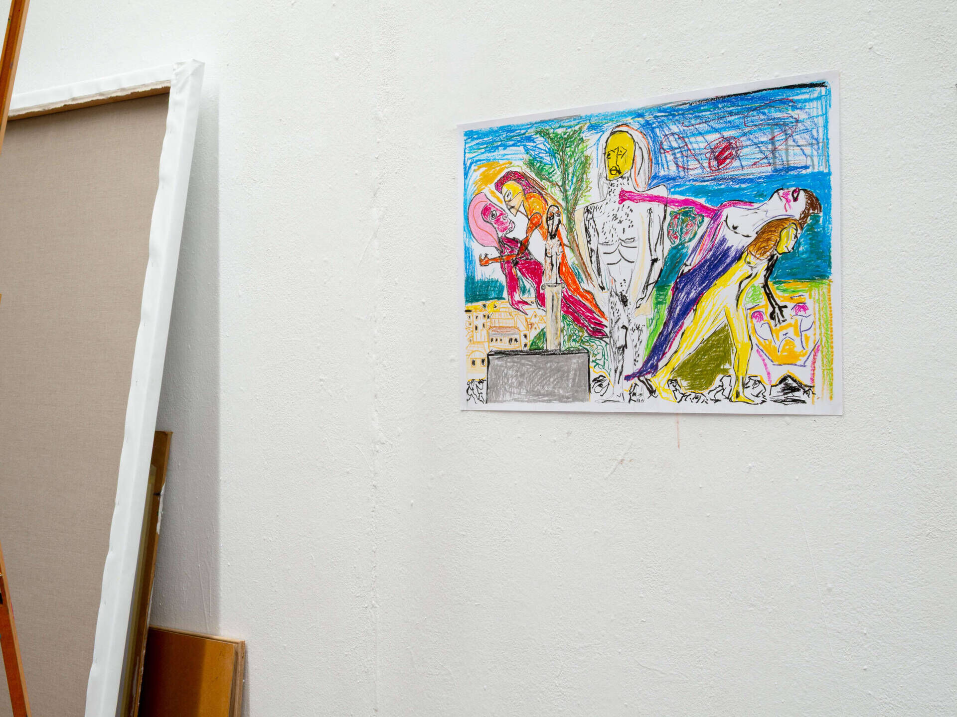 Figurenhalbkreis - Leonhard Mihm 1