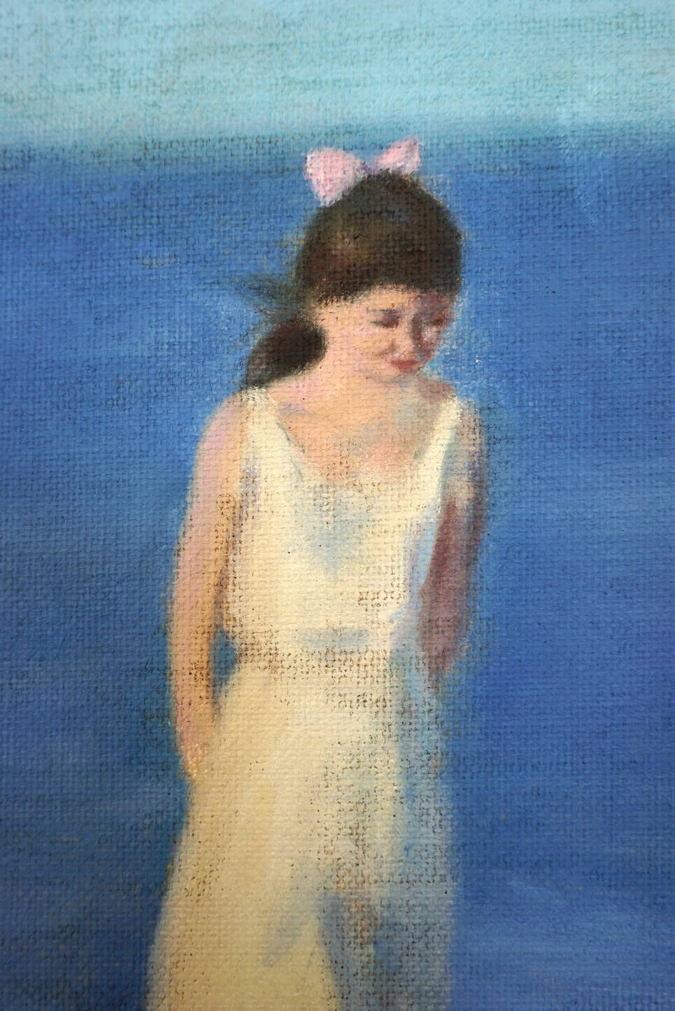 Frau am Meer III - Christian Herzig 1