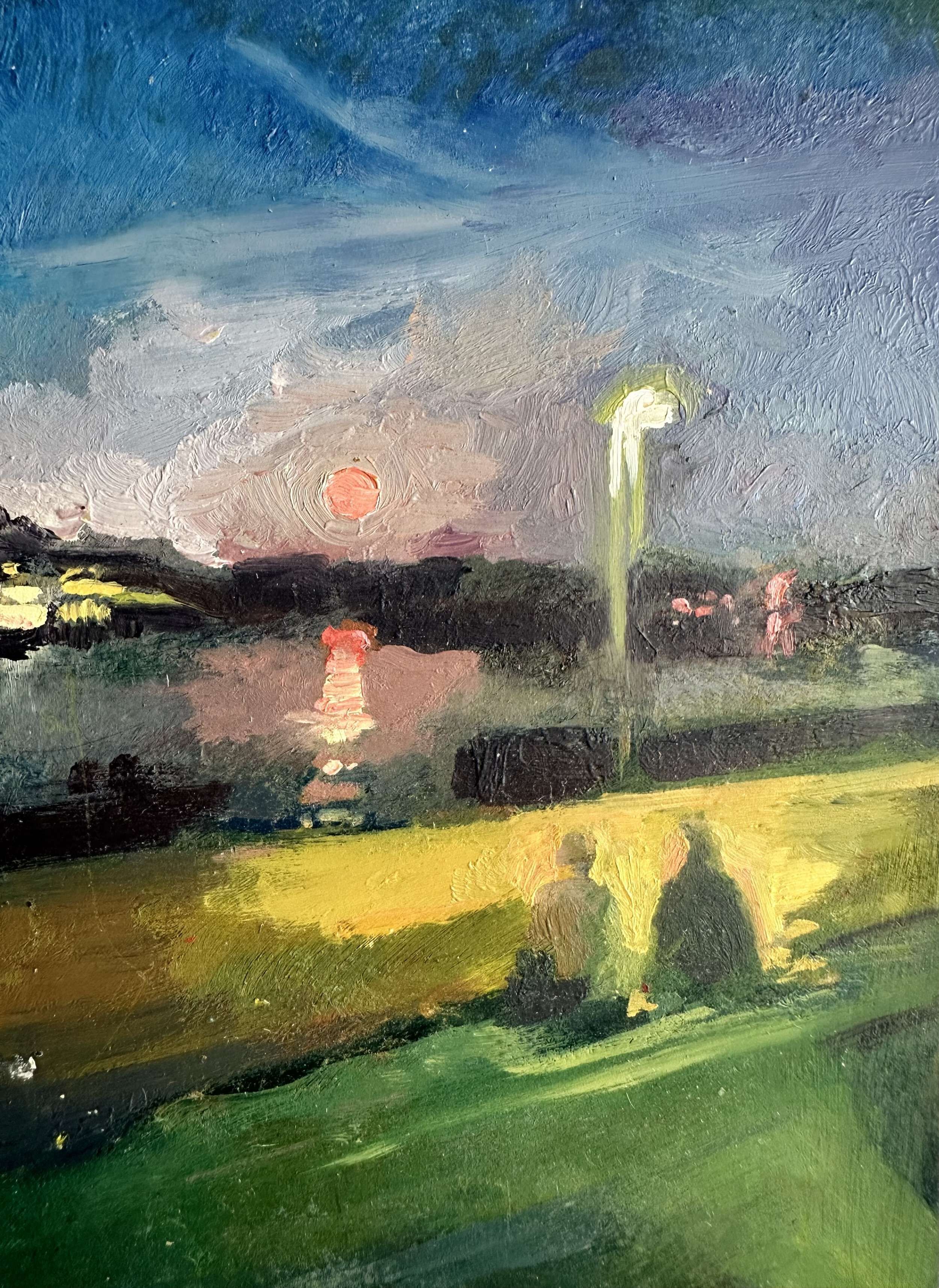 Roter Mond am Fluss - Melek Özer 1