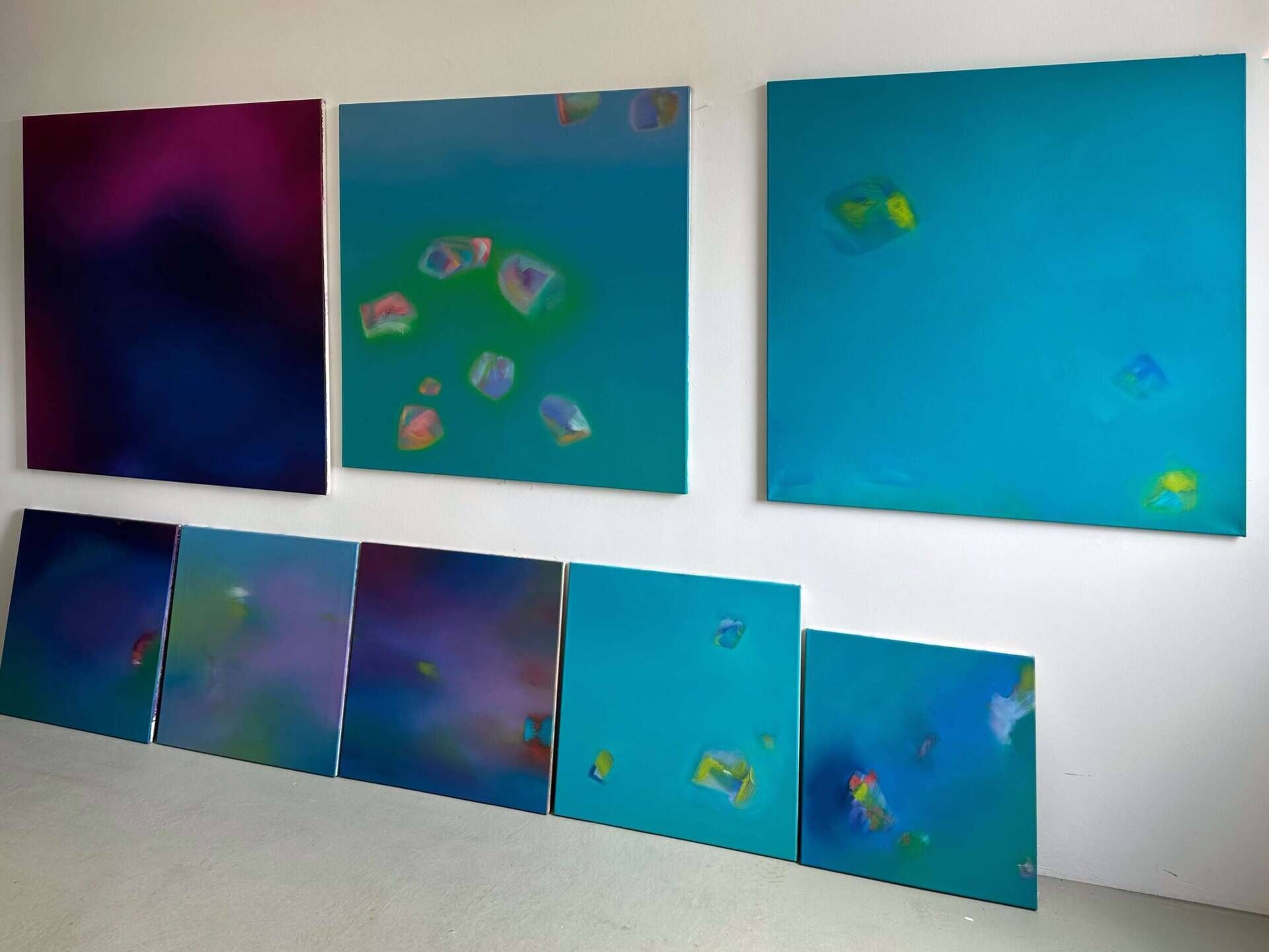 2025#11 Farbbad Blaurotviolett - Antje Bockeloh 9