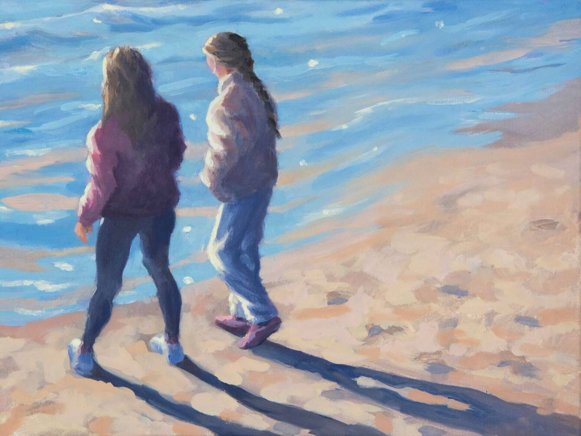 Freundinnen am Strand - Janna Schnoor 1