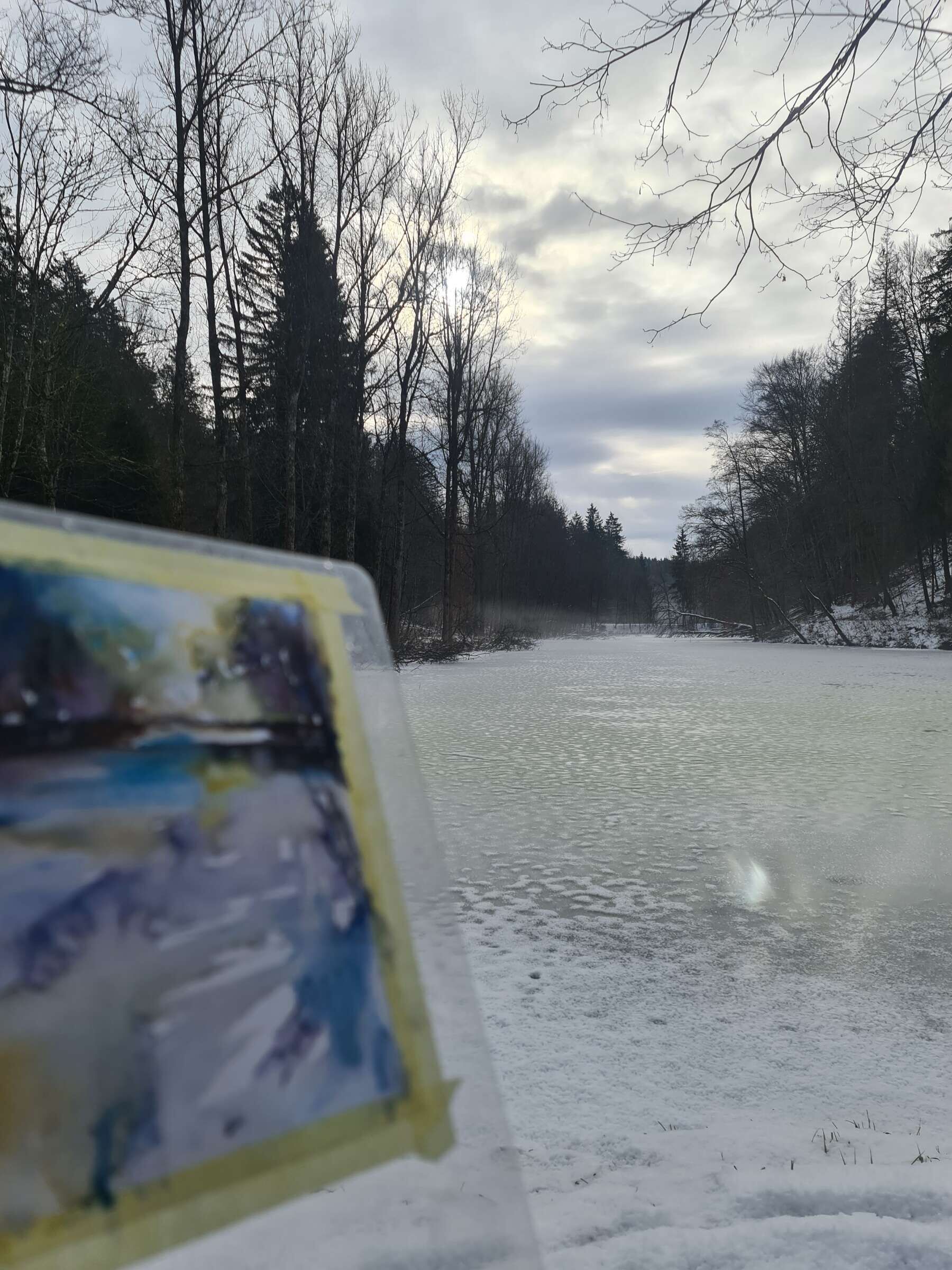 Aquarell am See 5 - Annegret Mainz 4