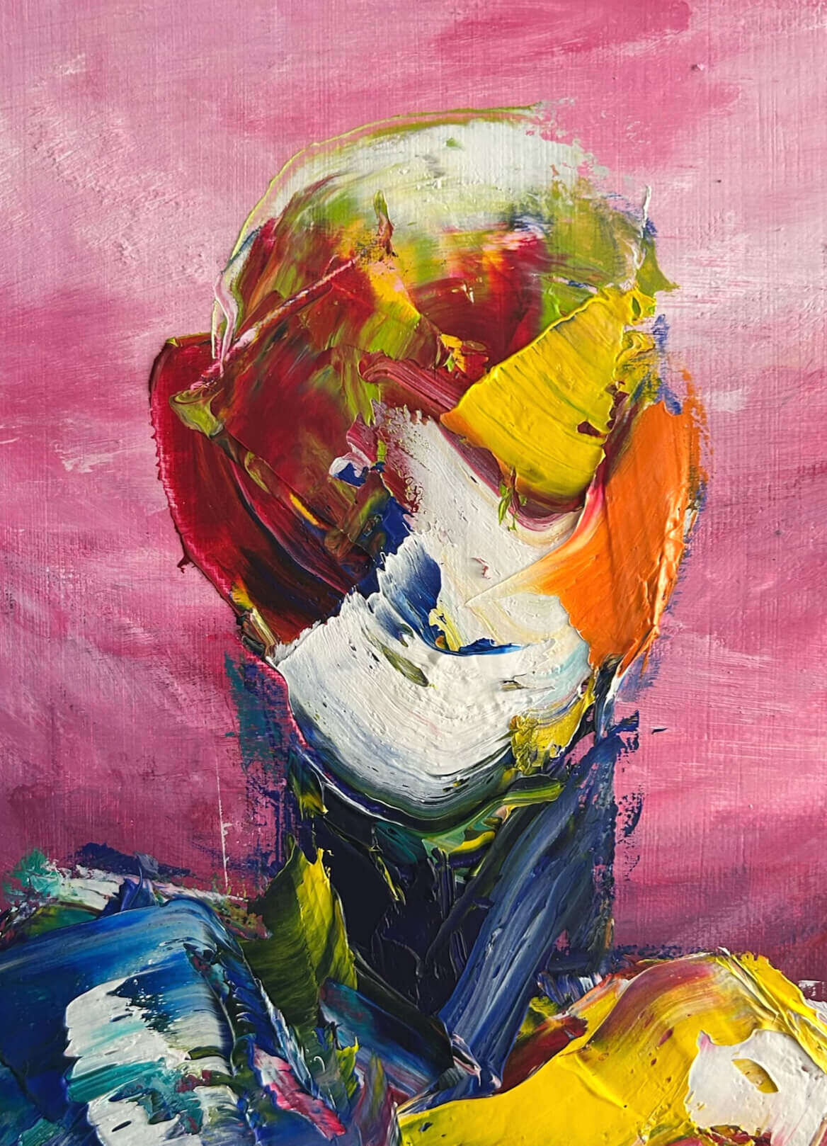 Pink Portrait I - Leonel Perez 1