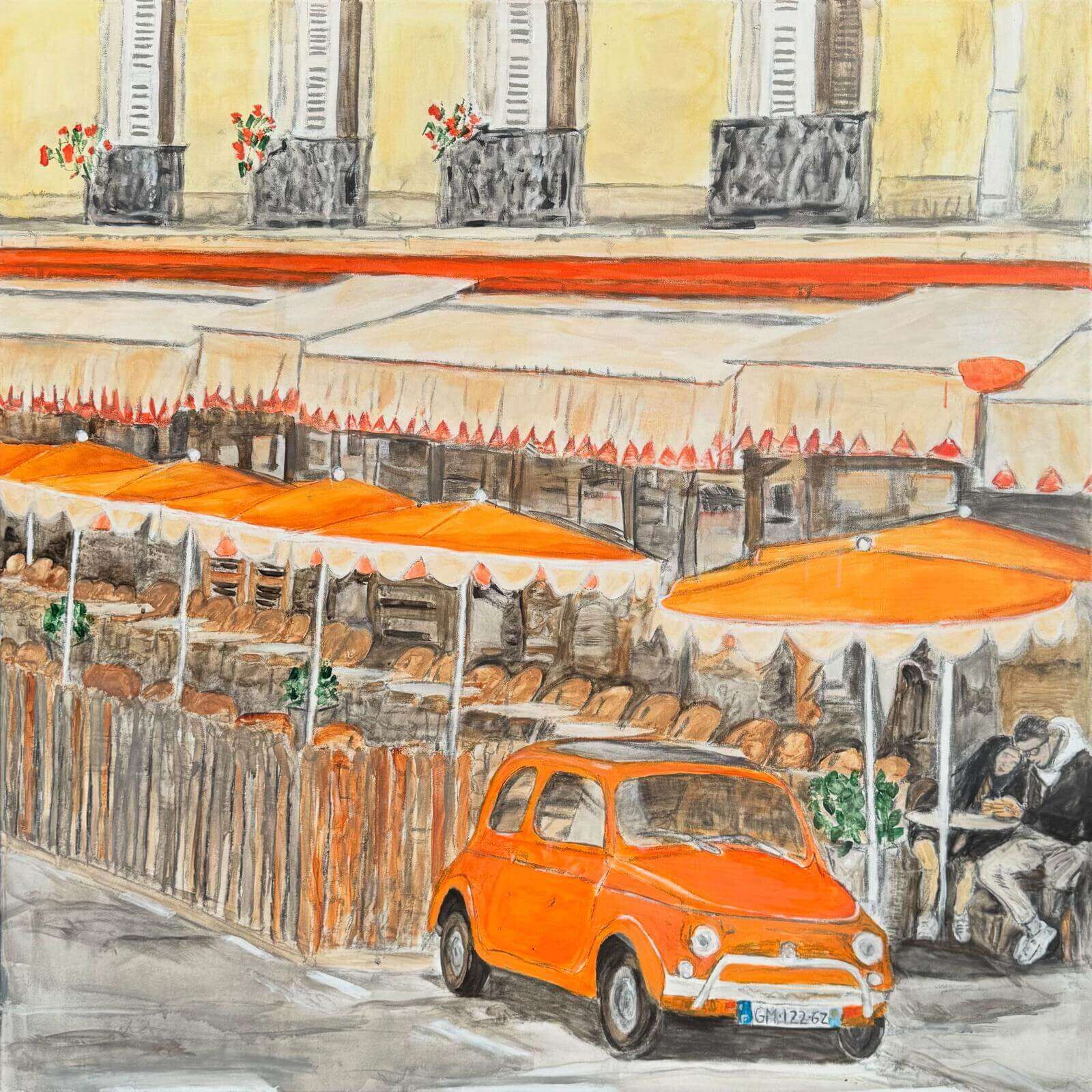 PARIS LE PETIT CAFE - Sybille Stein 1