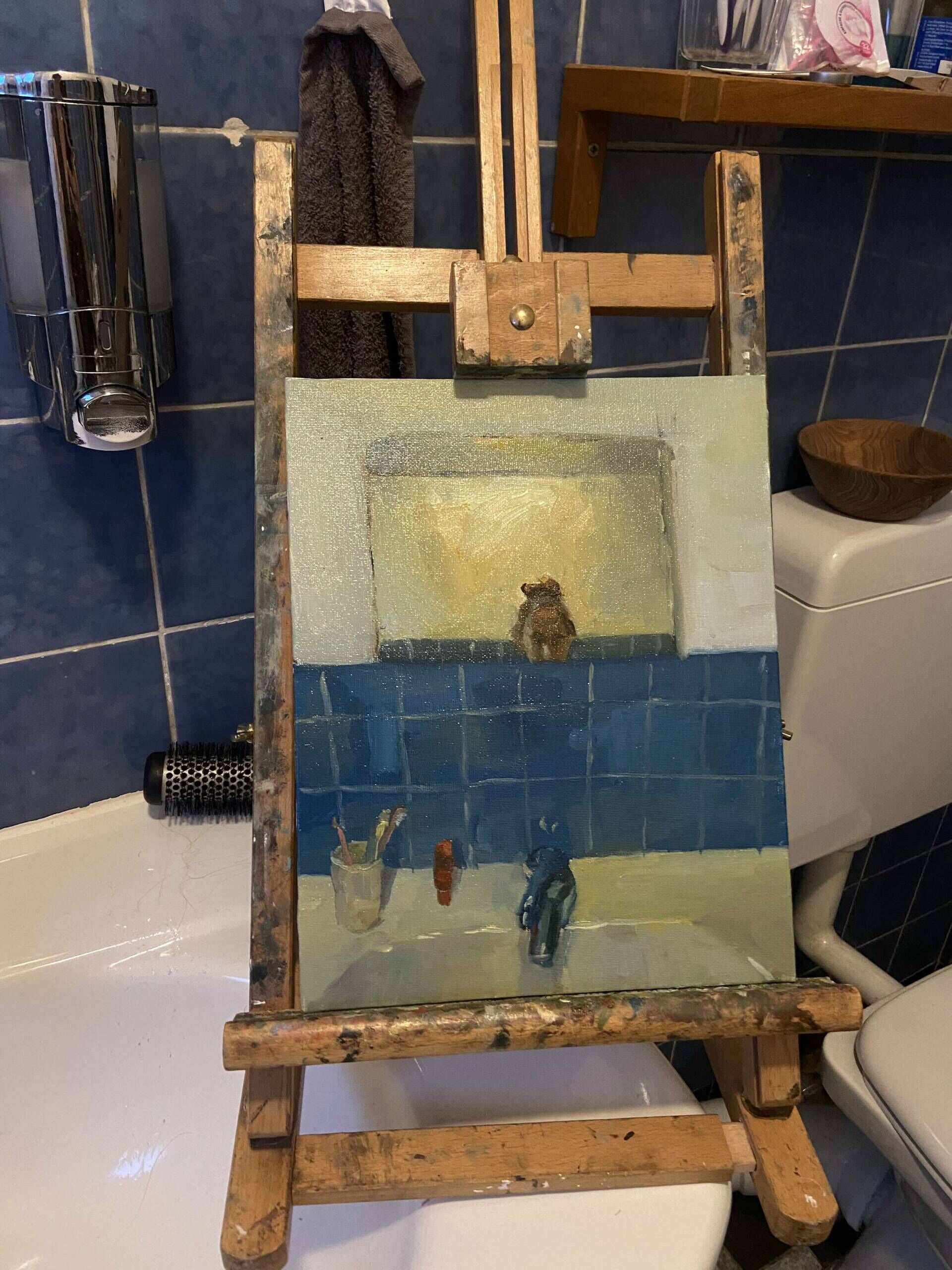 Blaues Badezimmer - Lilli Geyer 4