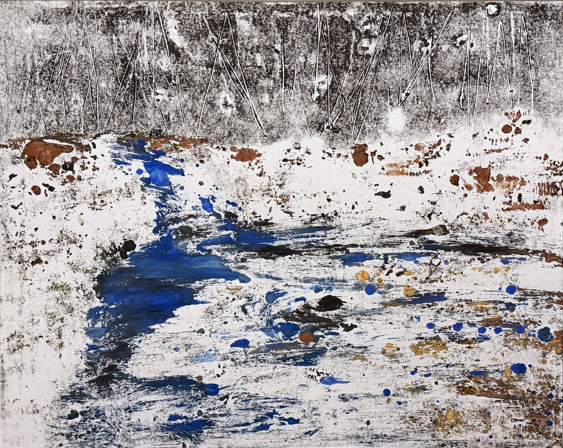 Fluss_Serie_Monotypie - Shin 1