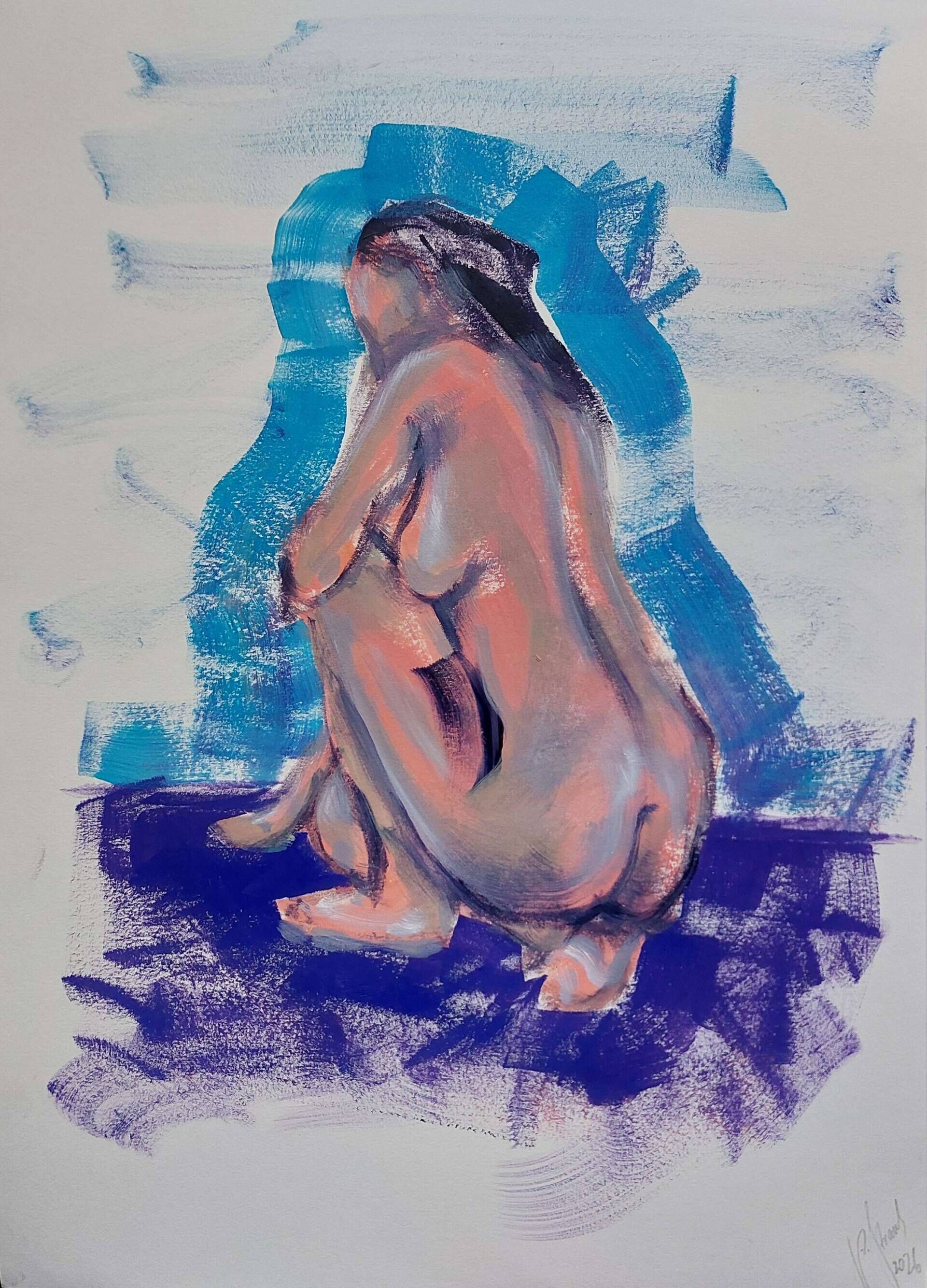 Aktstudie - Alexander Straub 1