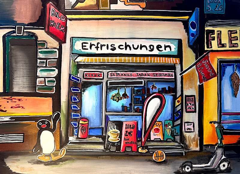 Kiosk der Erfrischungen  - Luna Stender 1