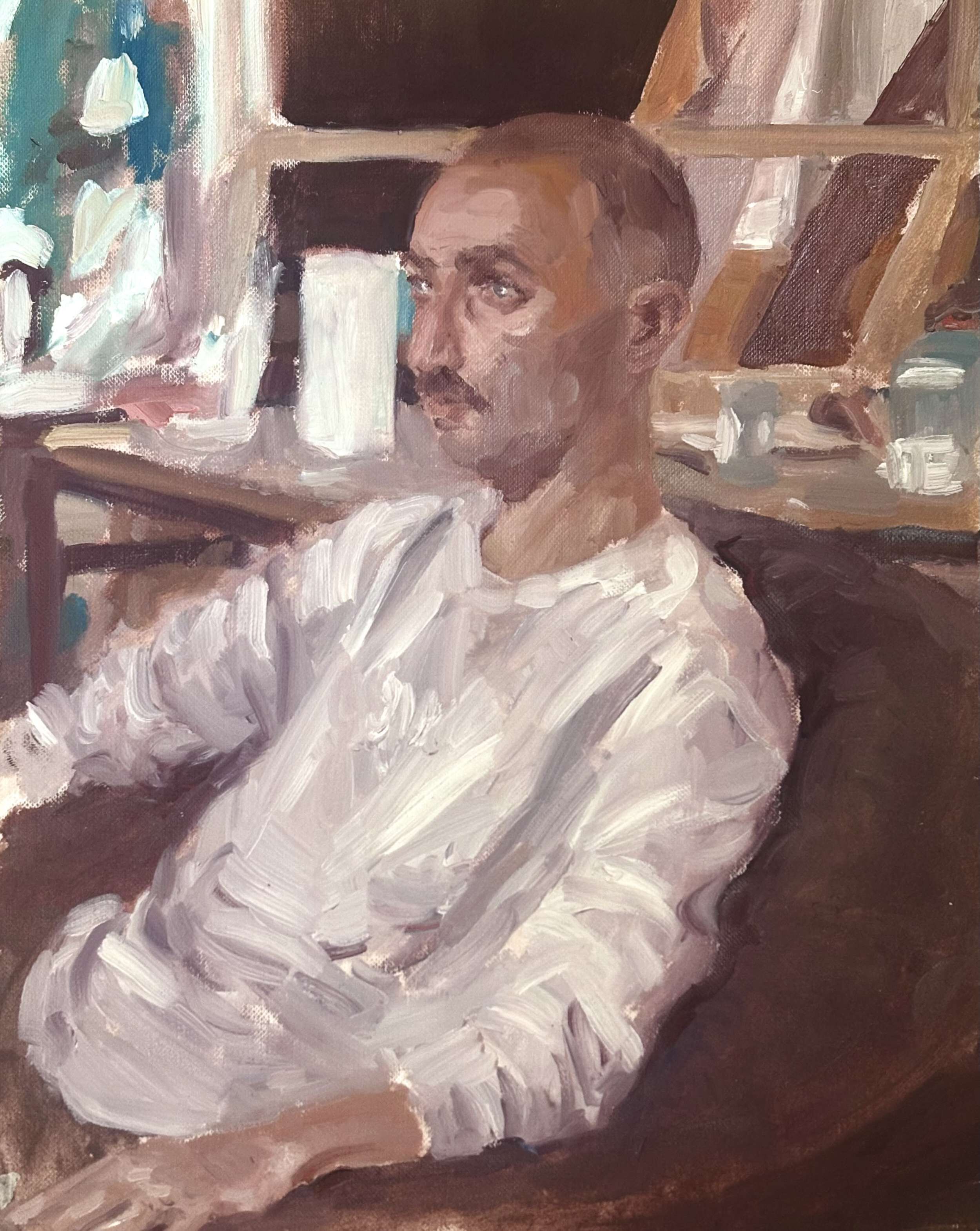 Akt im Atelier - Katja 1