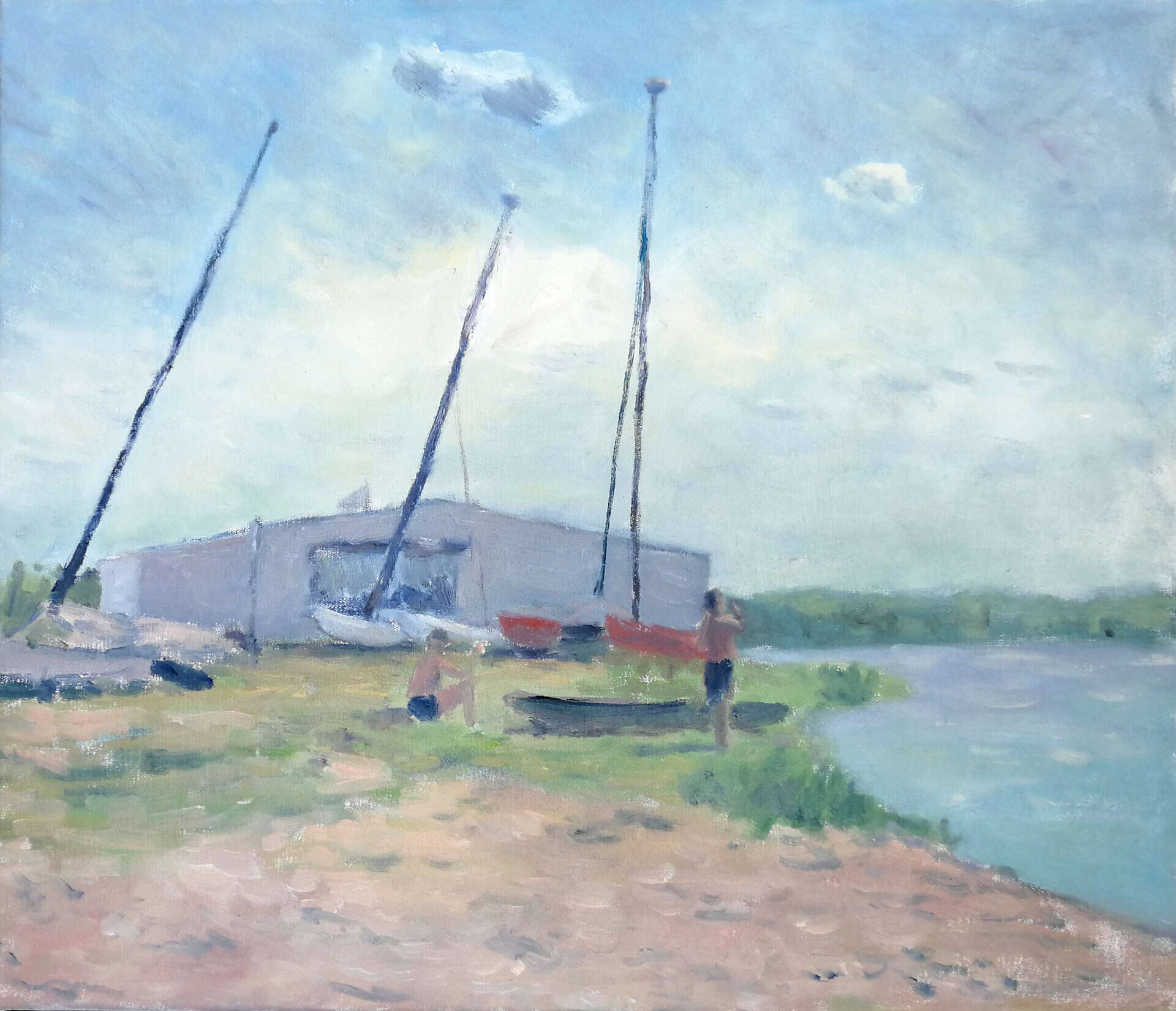 Surfer am See - Christian Herzig 1