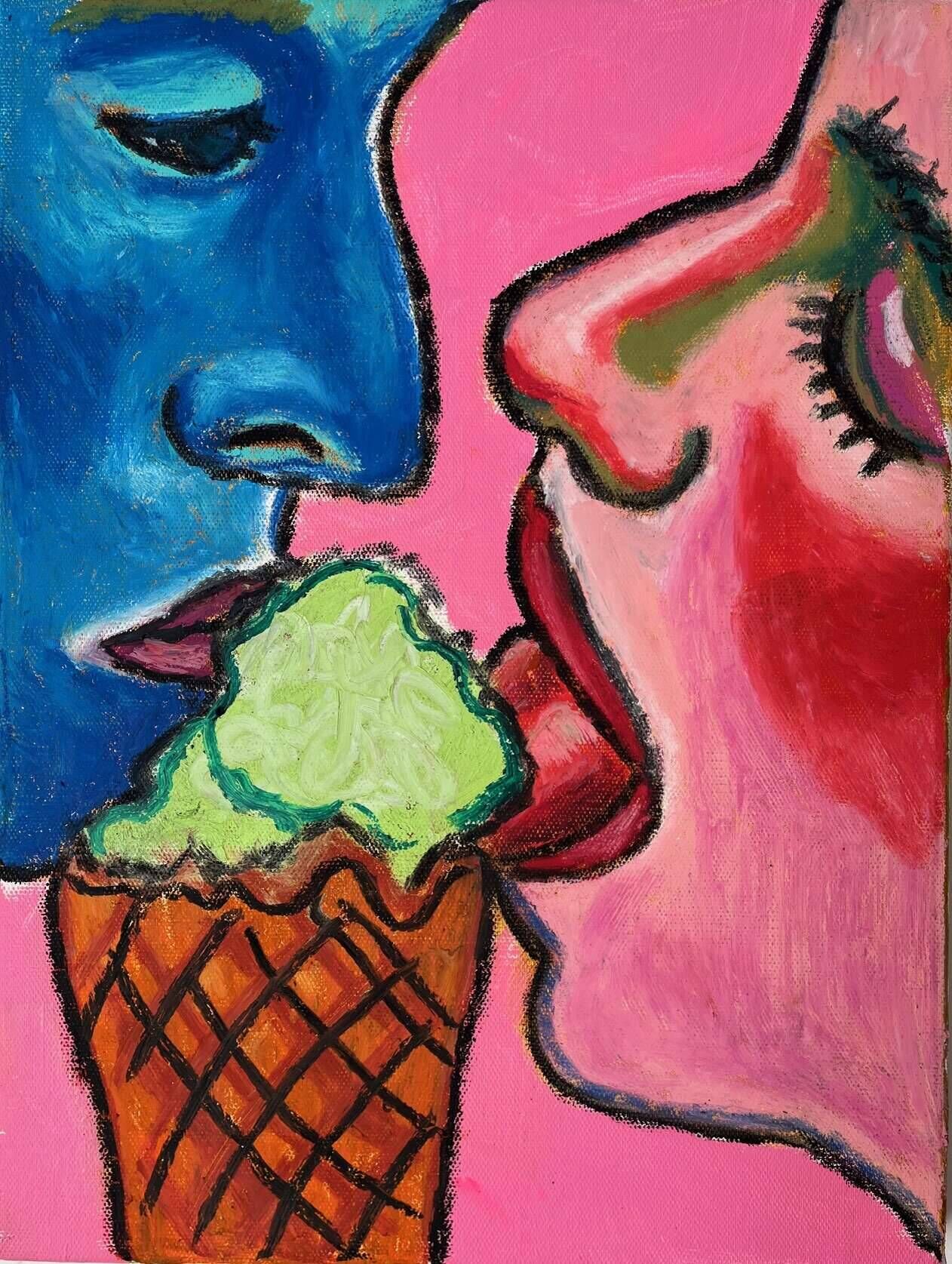 Pistachio ice cream II - Anna Hopfensberger 2