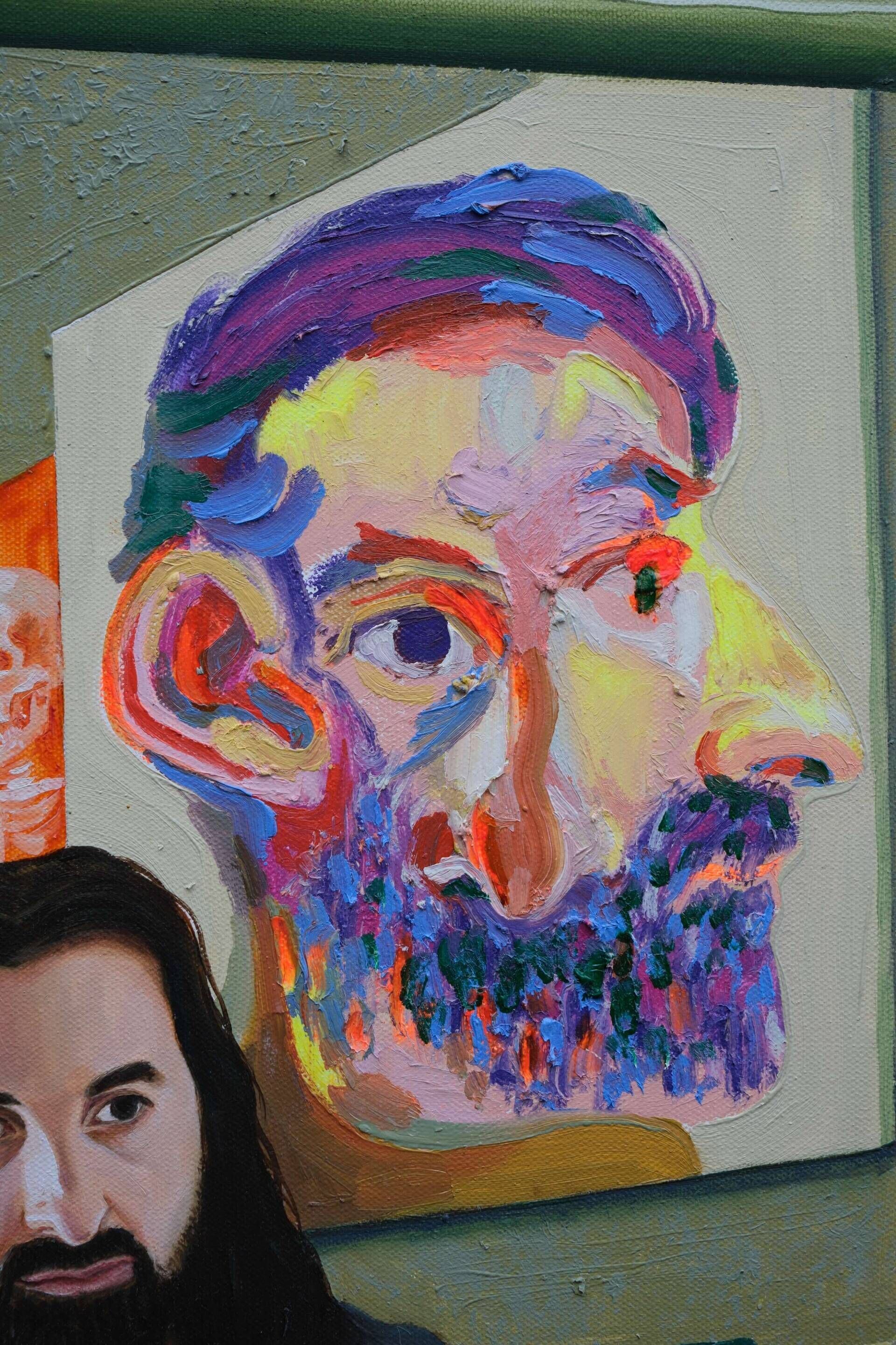 "Wer bist du?" fragte die Raupe und Alice eilte in ihr Atelier, um es herauszufinden - Christian Horras 1