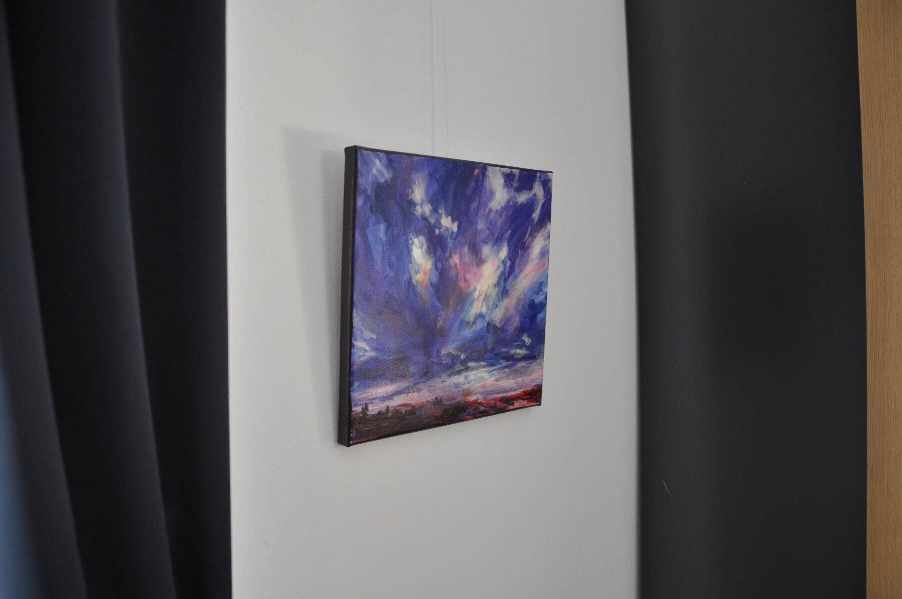 Wolkenaufbruch Violett II