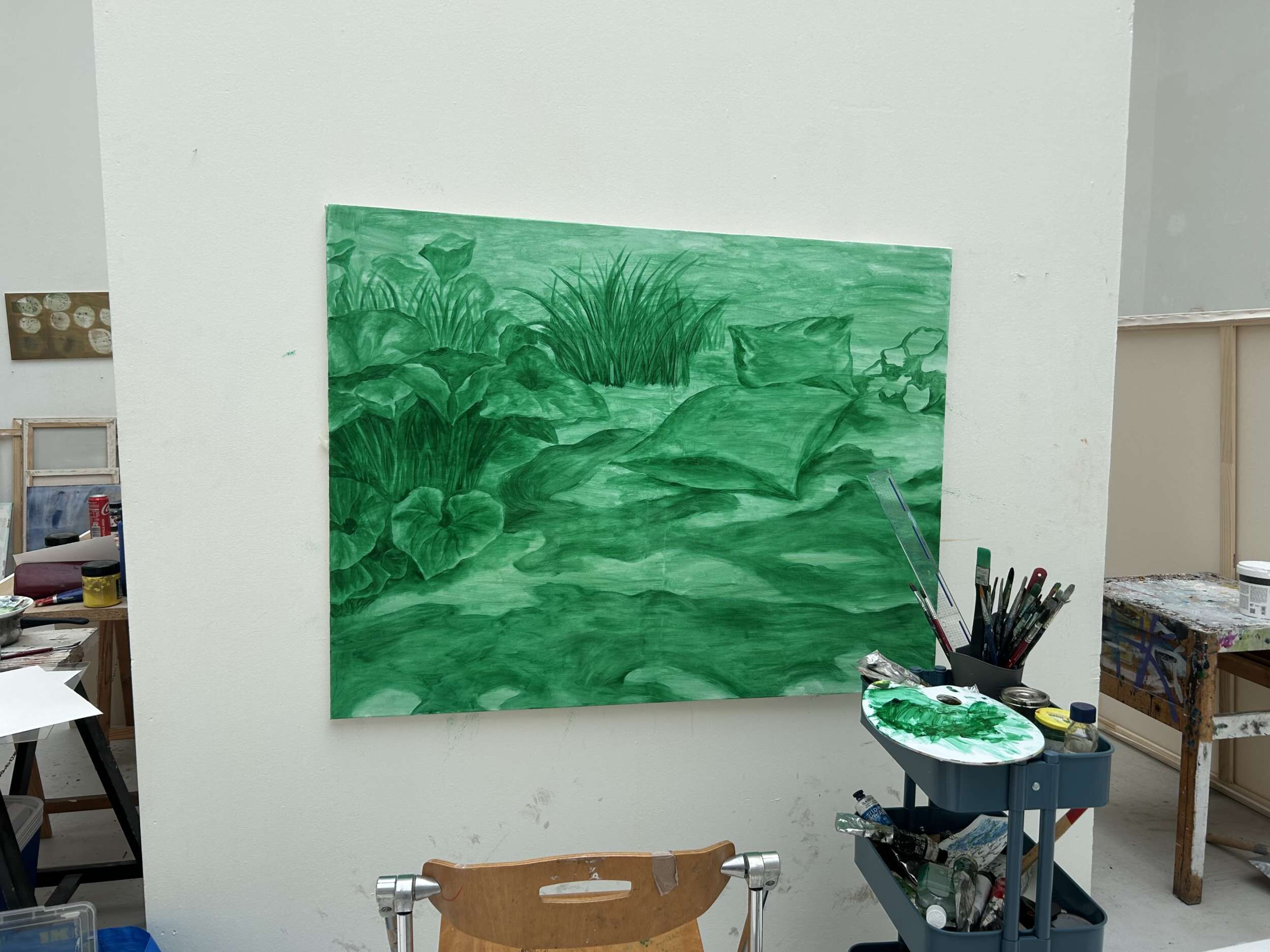 Grüne Landschaft - Jiyoung Park 2