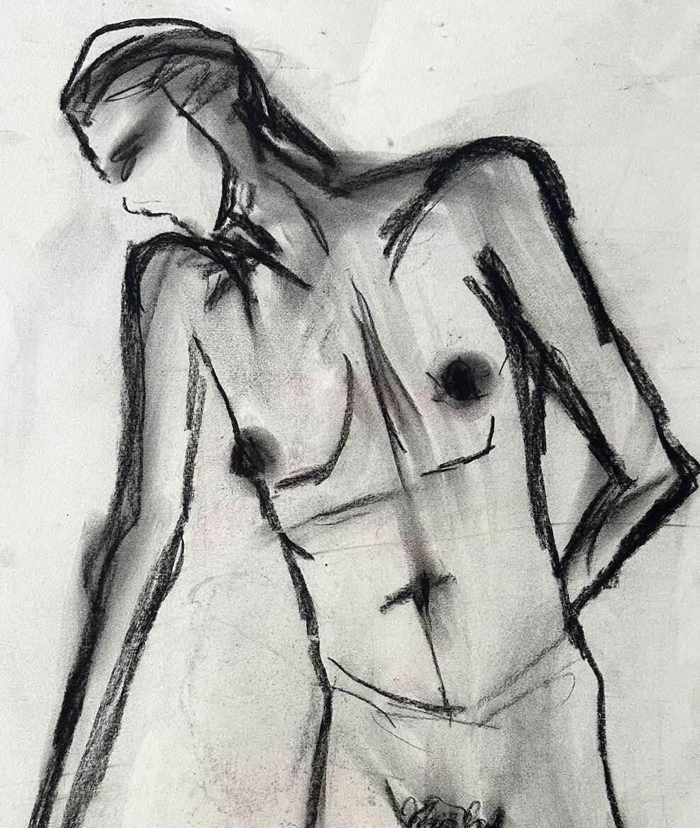 Akt Fingerzeig - Martina  Schepperle  6