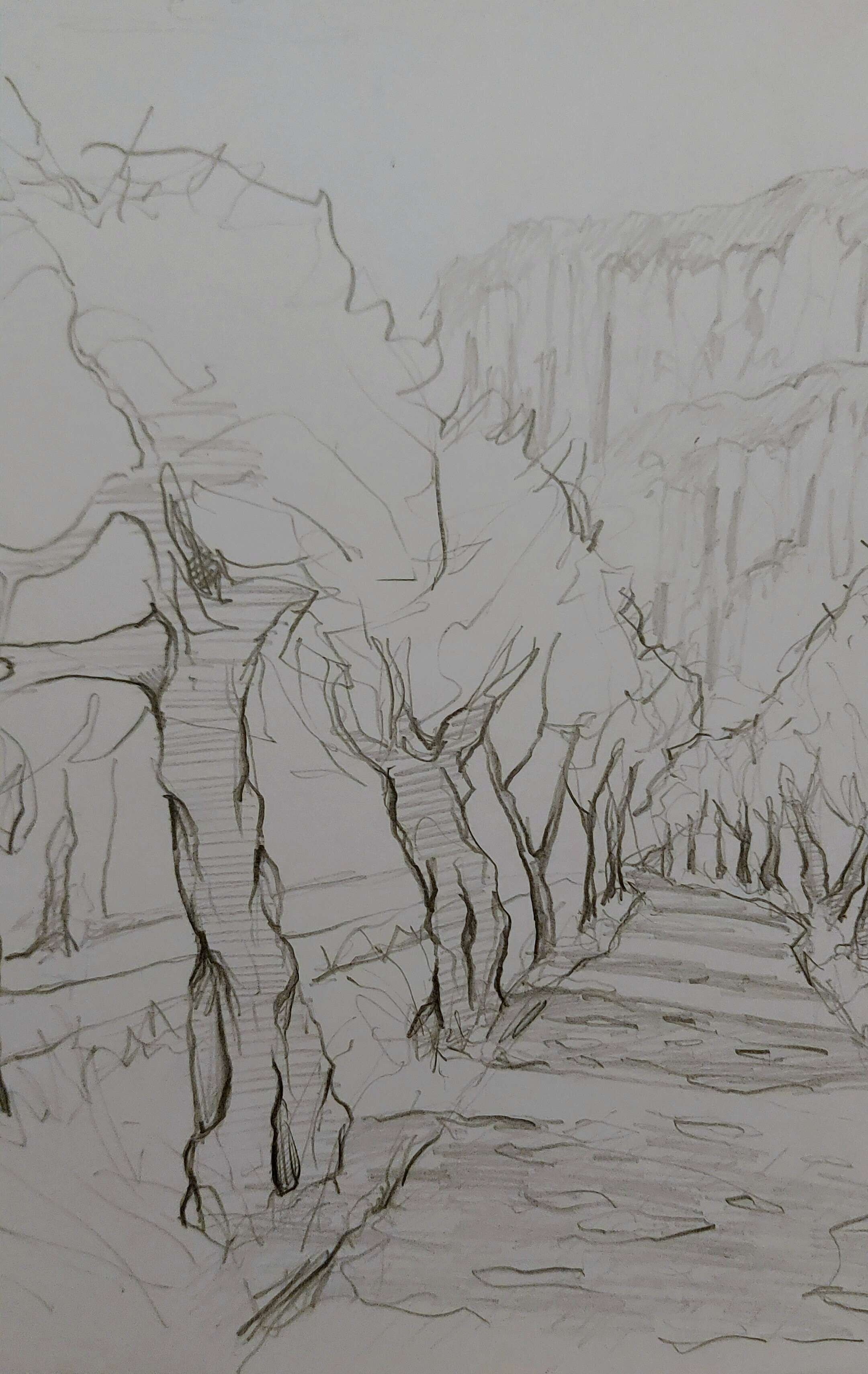 Ich bin auf dem Weg (Skizze) - Alexander Straub 5