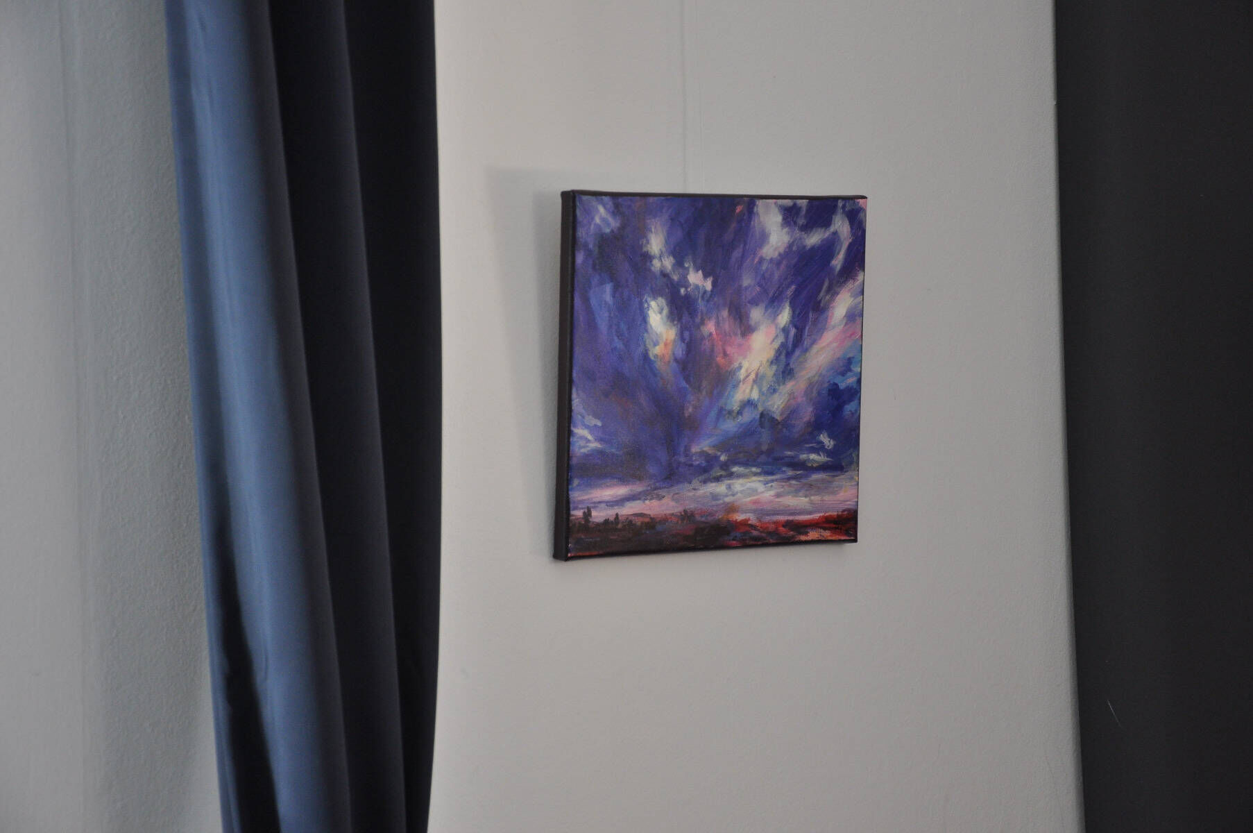 Wolkenaufbruch Violett II