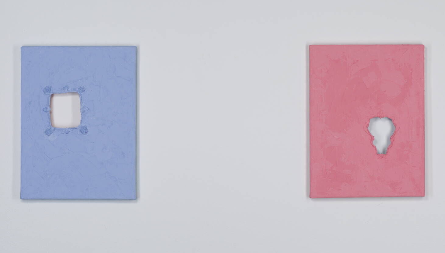 2 Rahmen Baby Blau und Baby Pink - James Nolan Rodemann 1