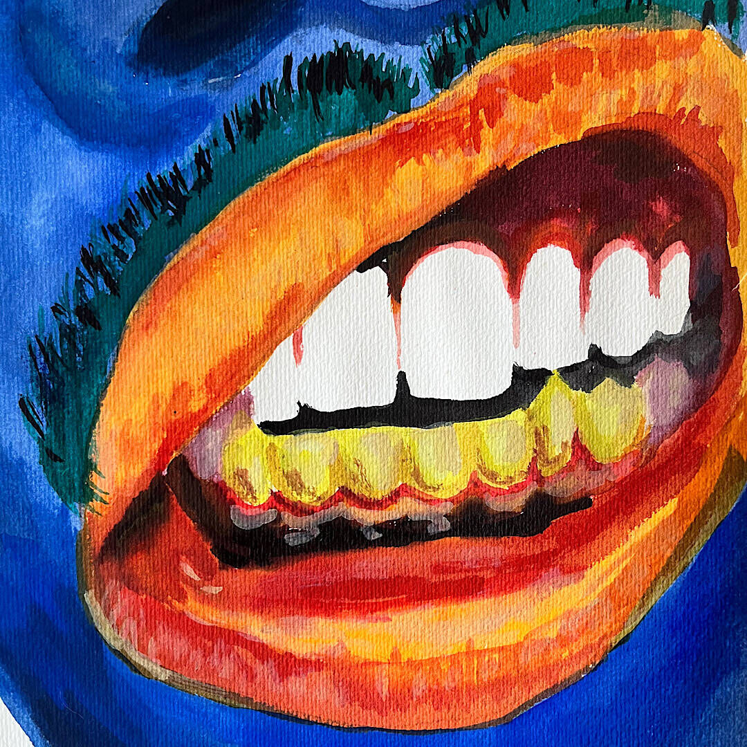 Orange Be Teeth - Robert Kulet 1