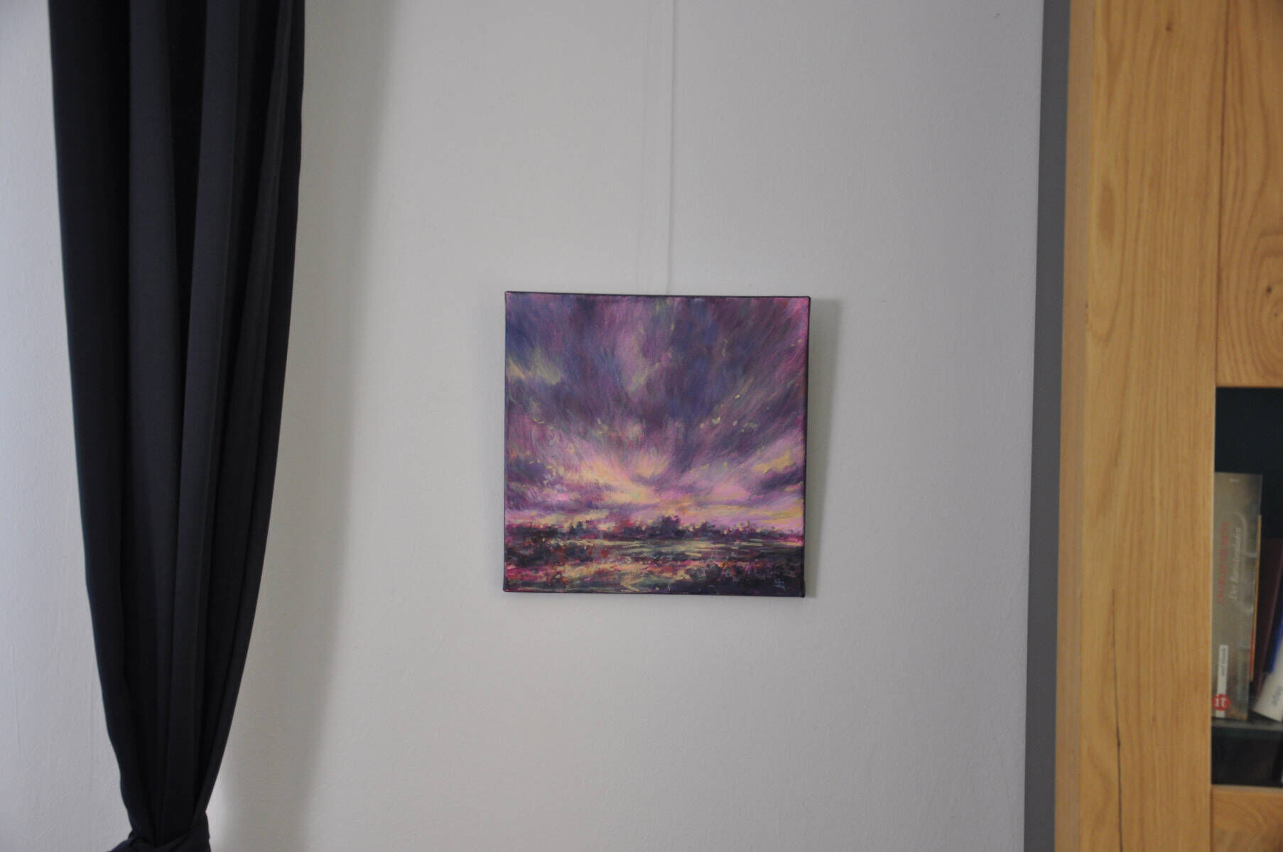 Wolkenaufbruch Violett III