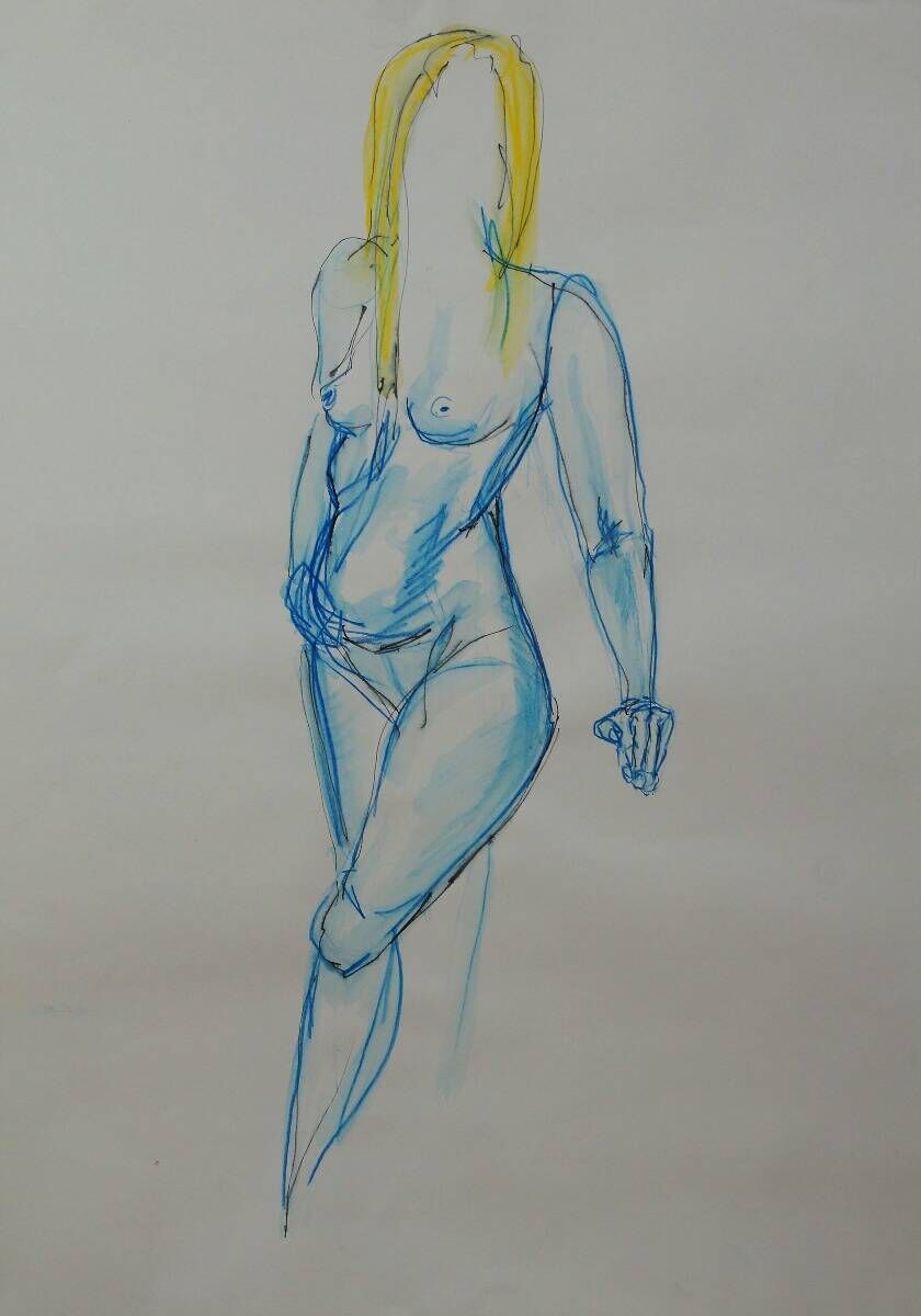 Standing Nude