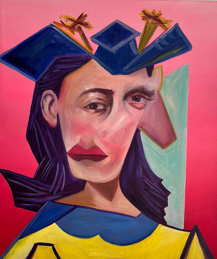 Critical Deconstruction of the Muse after Picasso IV - Leonel Perez 1