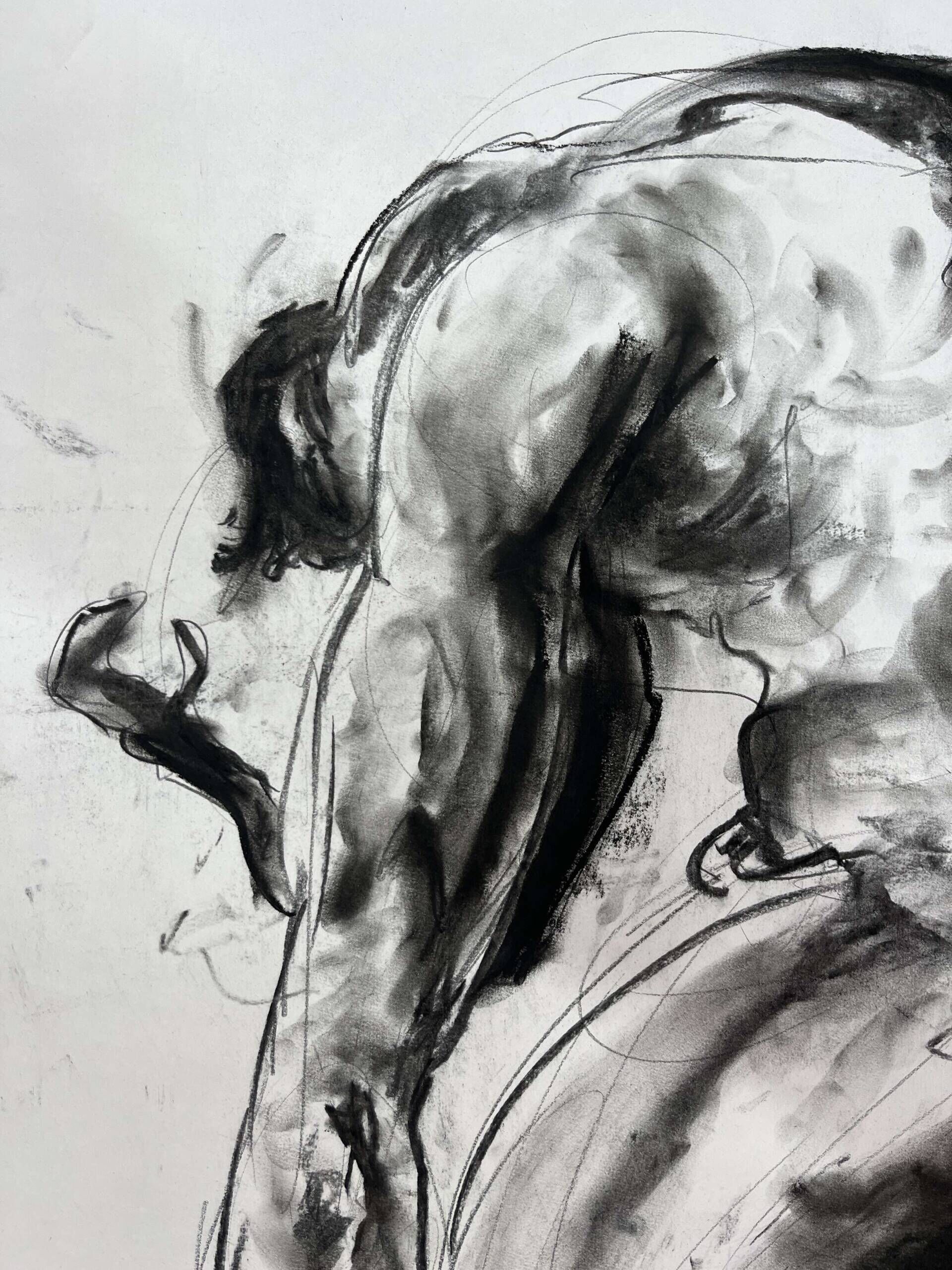 Stehender Männerakt - Leon Tho Barwig 3