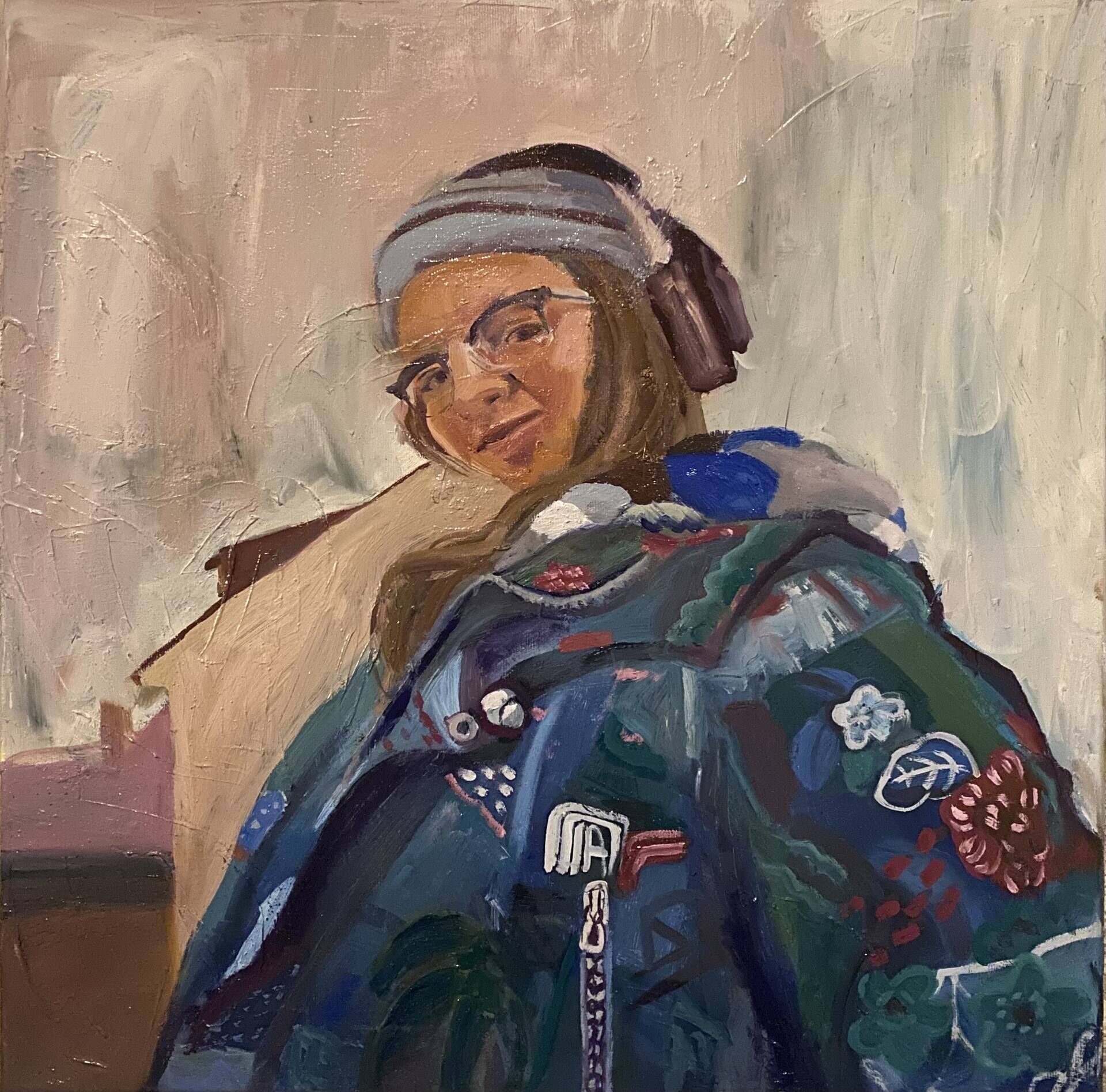 Blaue Jacke - Merle Renkl 1