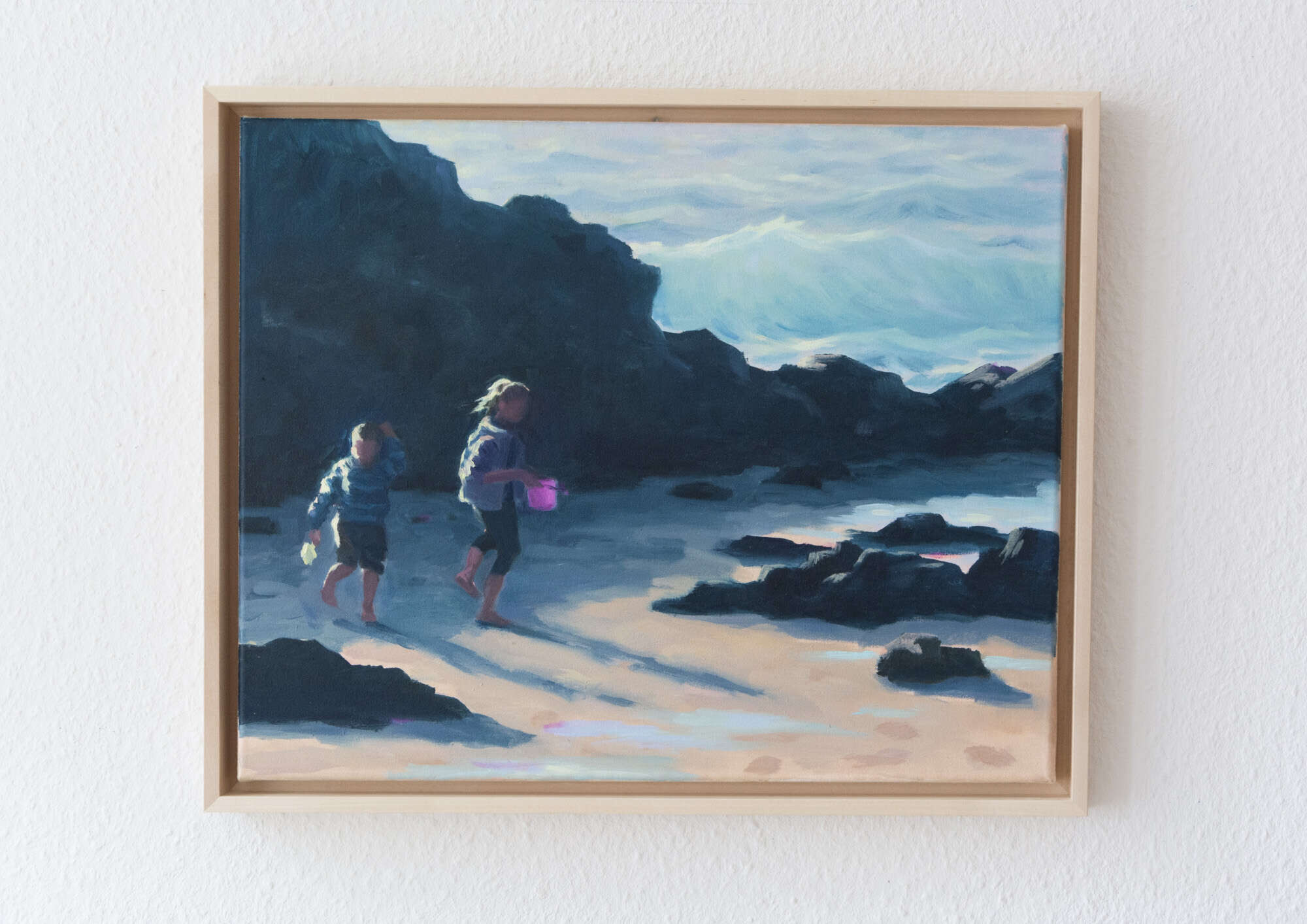 Geschwister am Strand von Liencres - Janna Schnoor 2