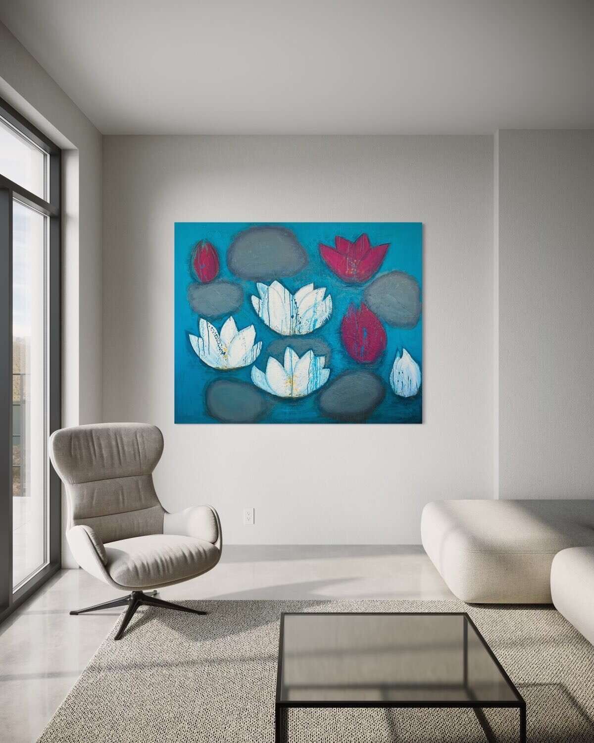 Organic Waterlilies  - Martina  Schepperle  6